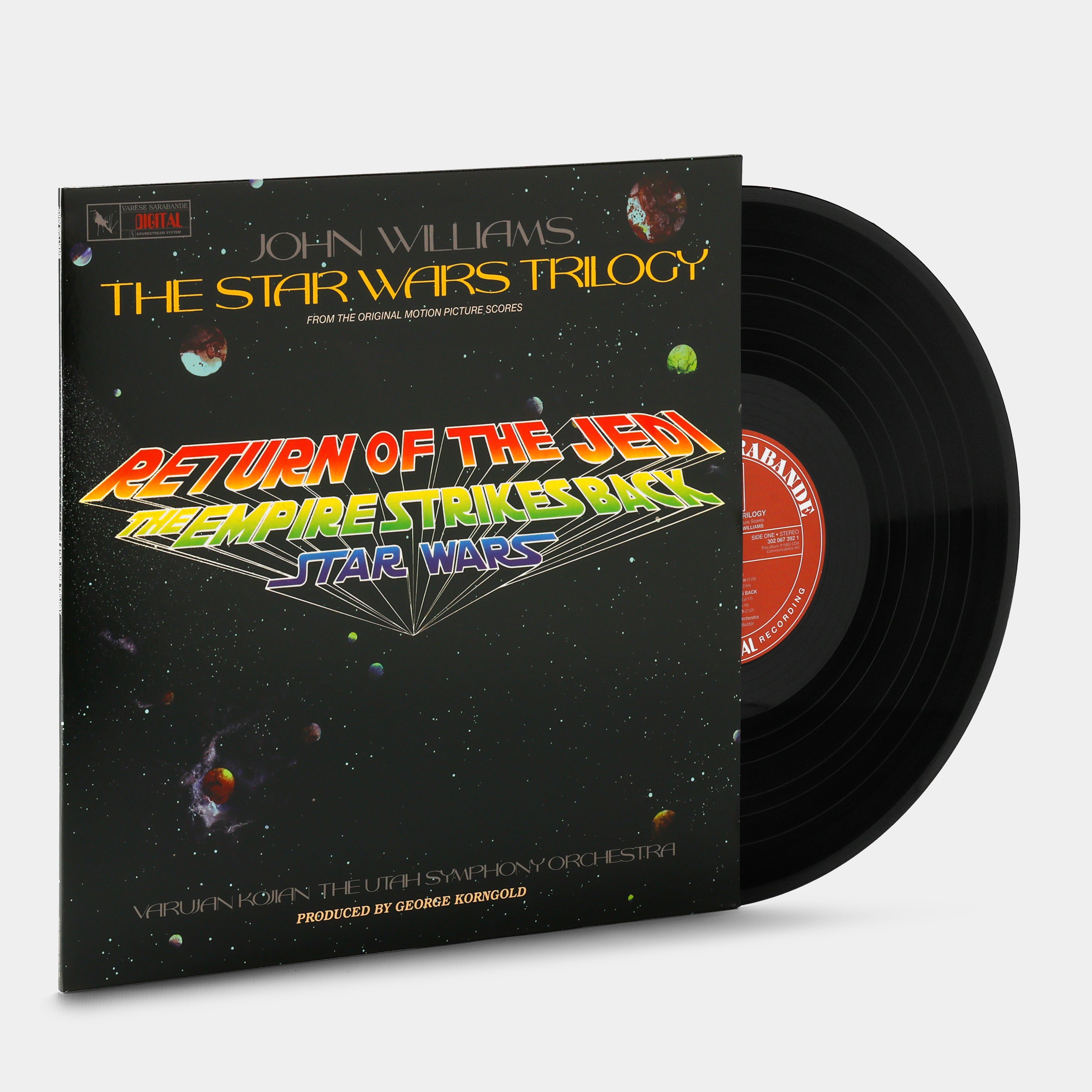 John Williams, Varujan Kojian, The Utah Symphony Orchestra - The Star Wars Trilogy LP Vinyl Record