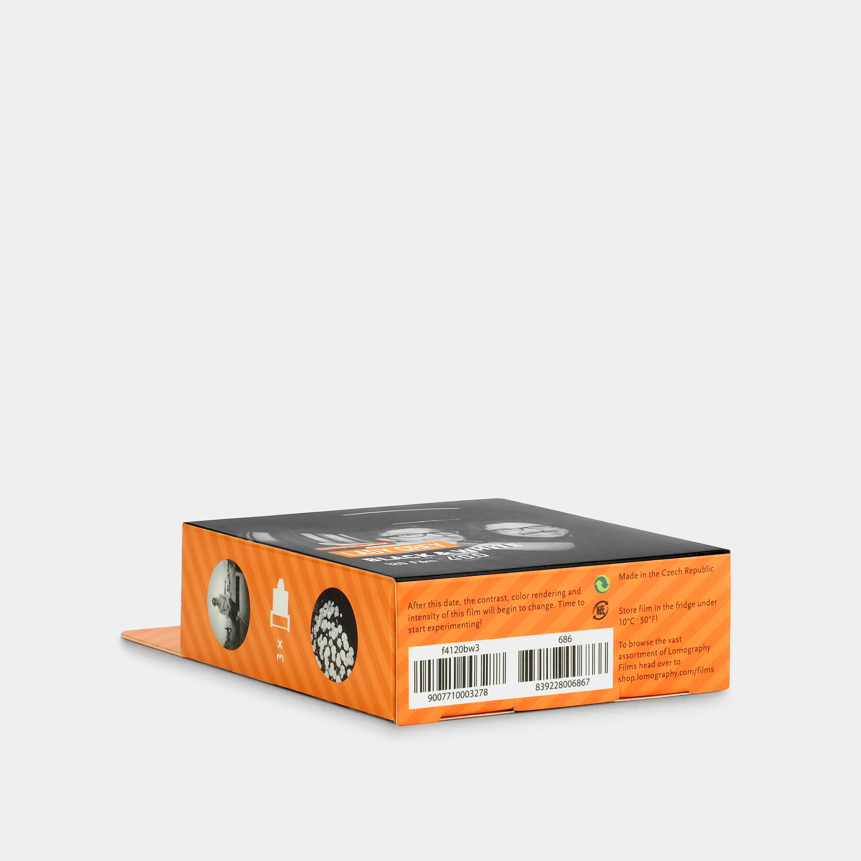 Lomography Lady Grey 400 ISO 120 Film - 3 Pack