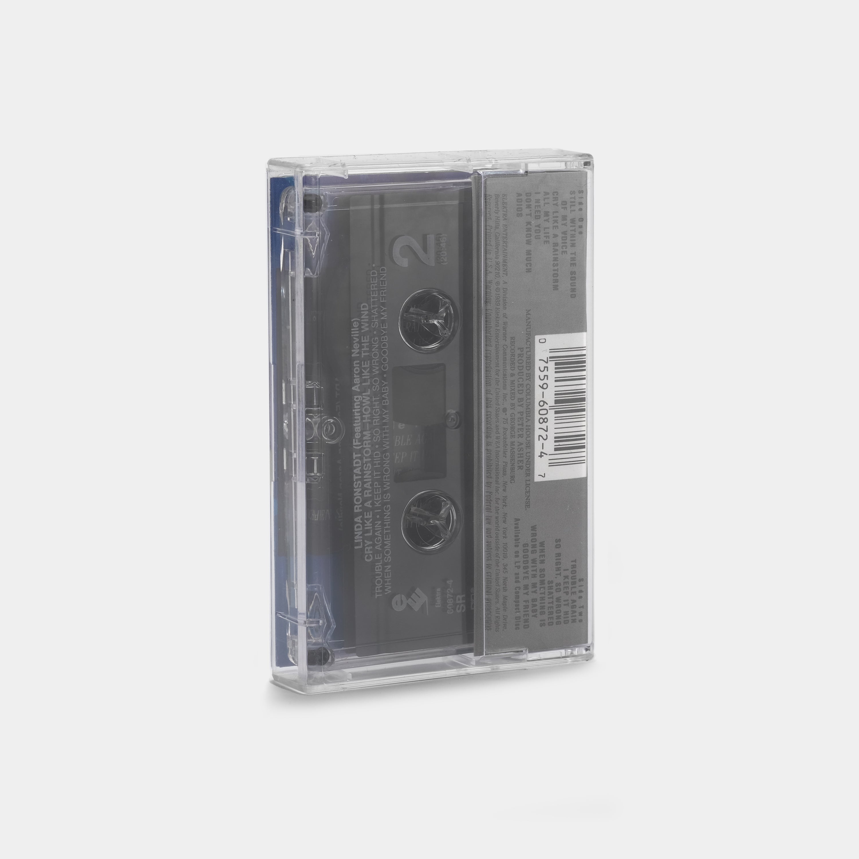 Linda Ronstadt - Cry Like A Rainstorm, Howl Like The Wind Cassette Tape