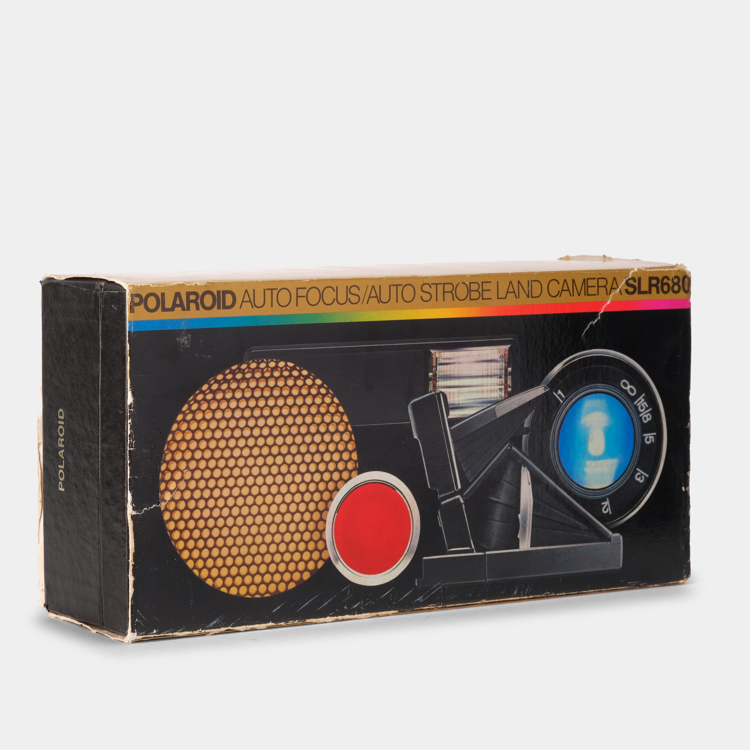 Vintage Polaroid AutoFocus/AutoStrobe SLR680 Land Camera Box