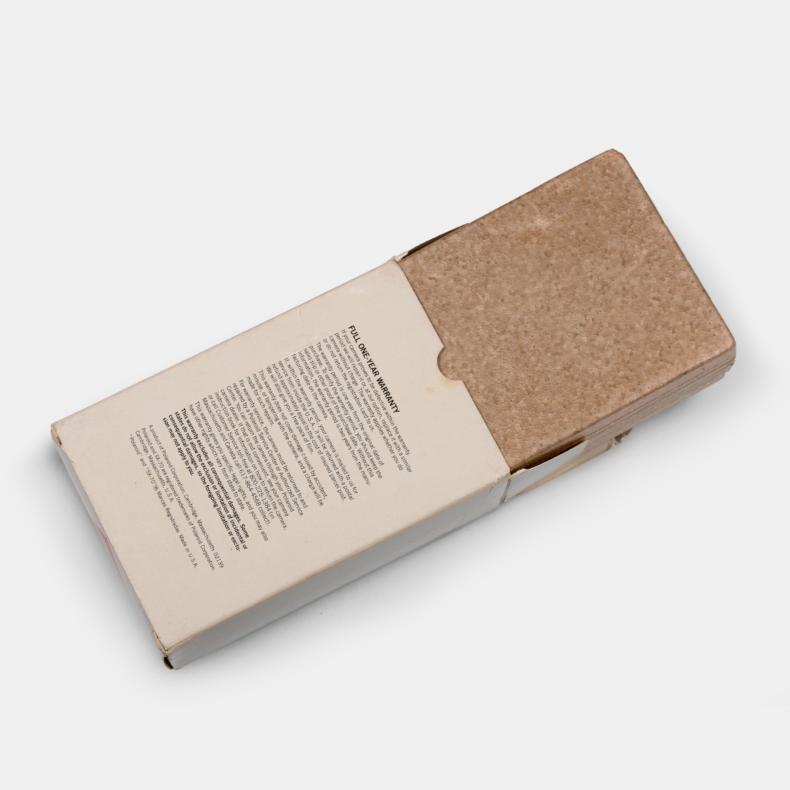 Vintage Polaroid Alpha 1 Model 2 SX-70 Land Camera Box