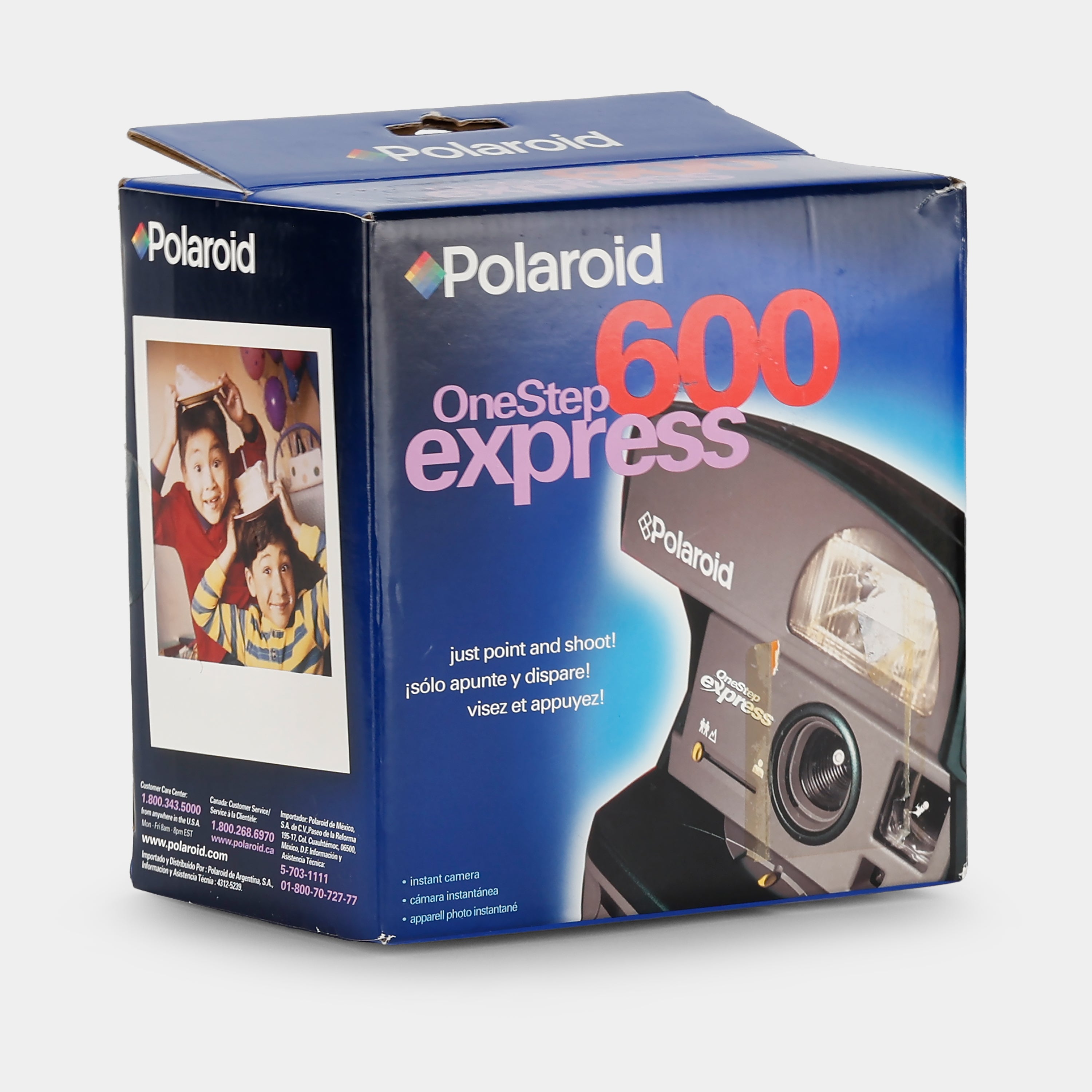 Polaroid 600 Green OneStep Express Box