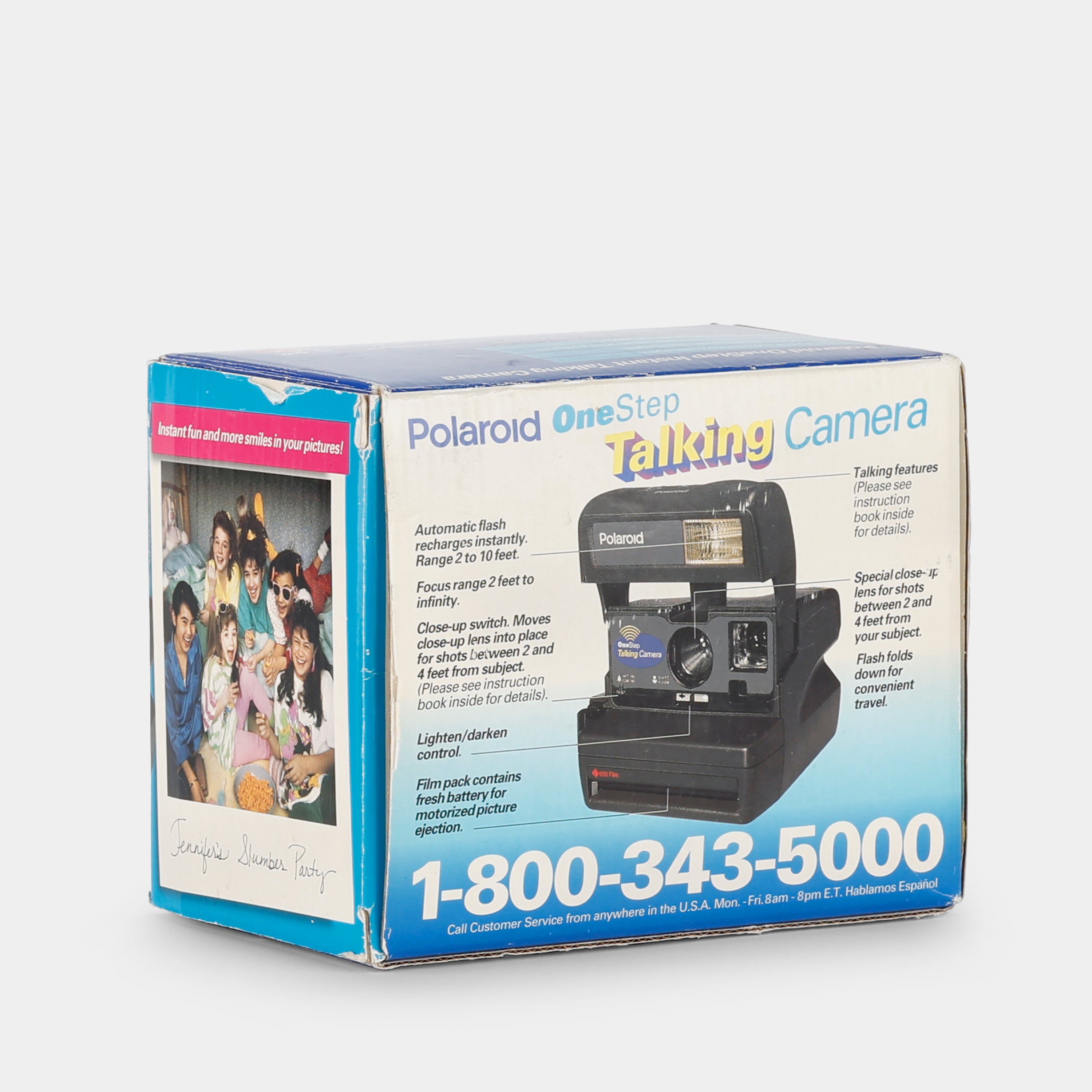 Polaroid OneStep "Talking Camera" Box