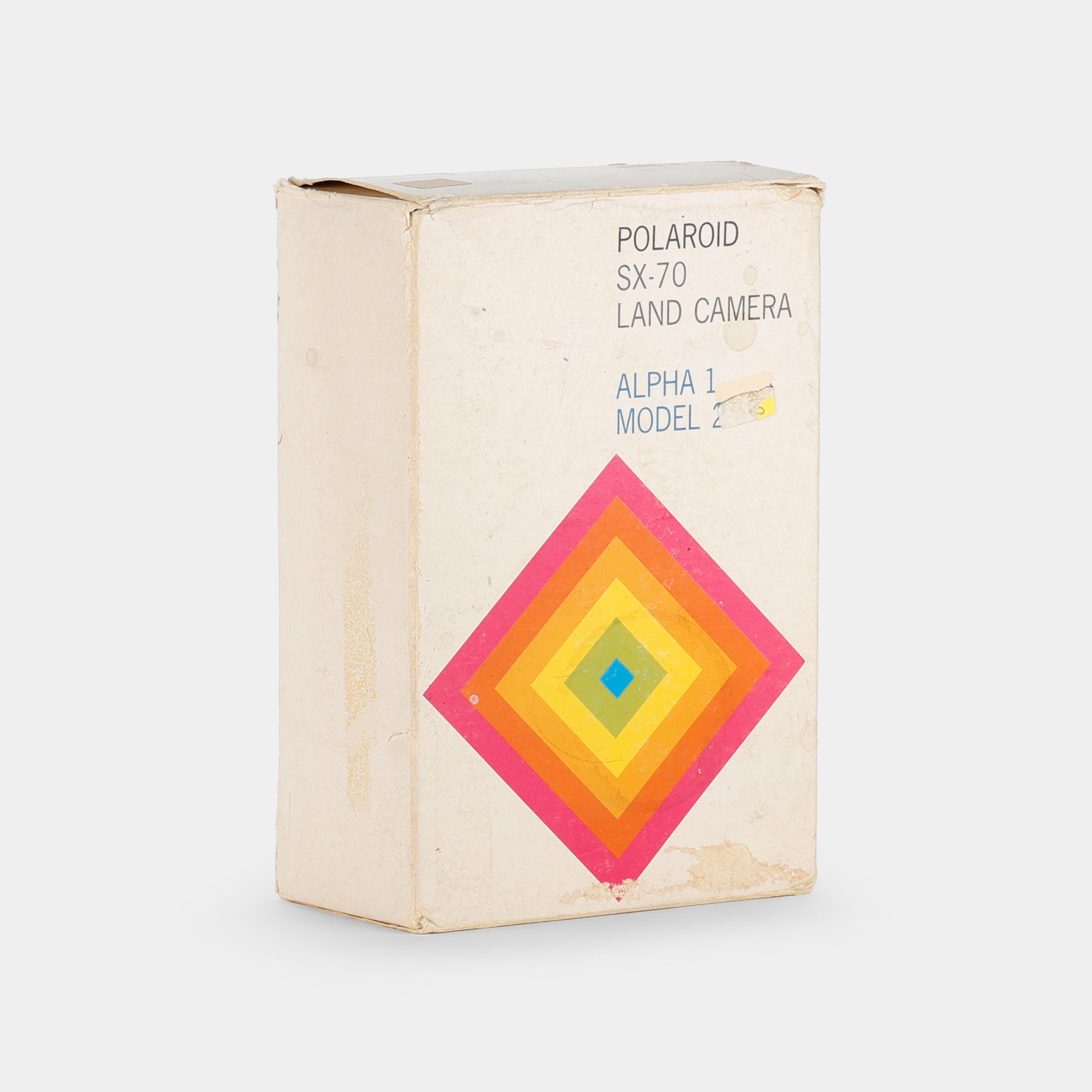Vintage Polaroid Alpha 1 Model 2 SX-70 Land Camera Box