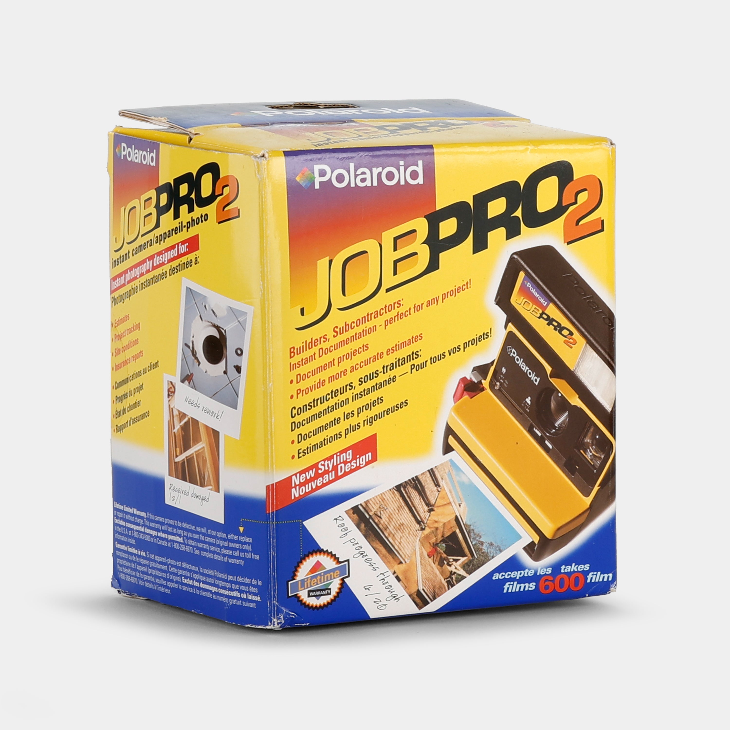 Polaroid Job Pro 2 Instant Camera Box