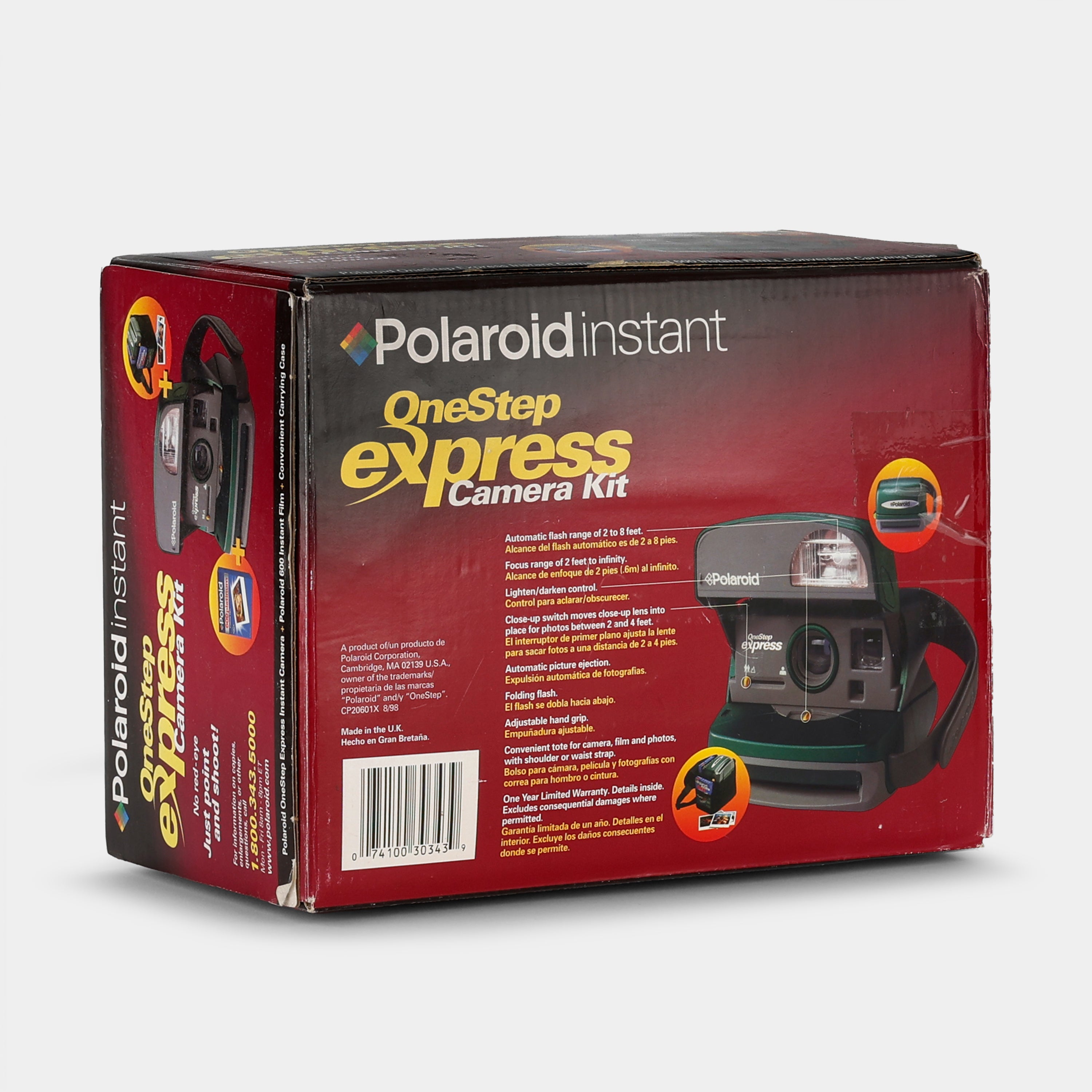 Polaroid Instant One Step Express Camera Kit Box