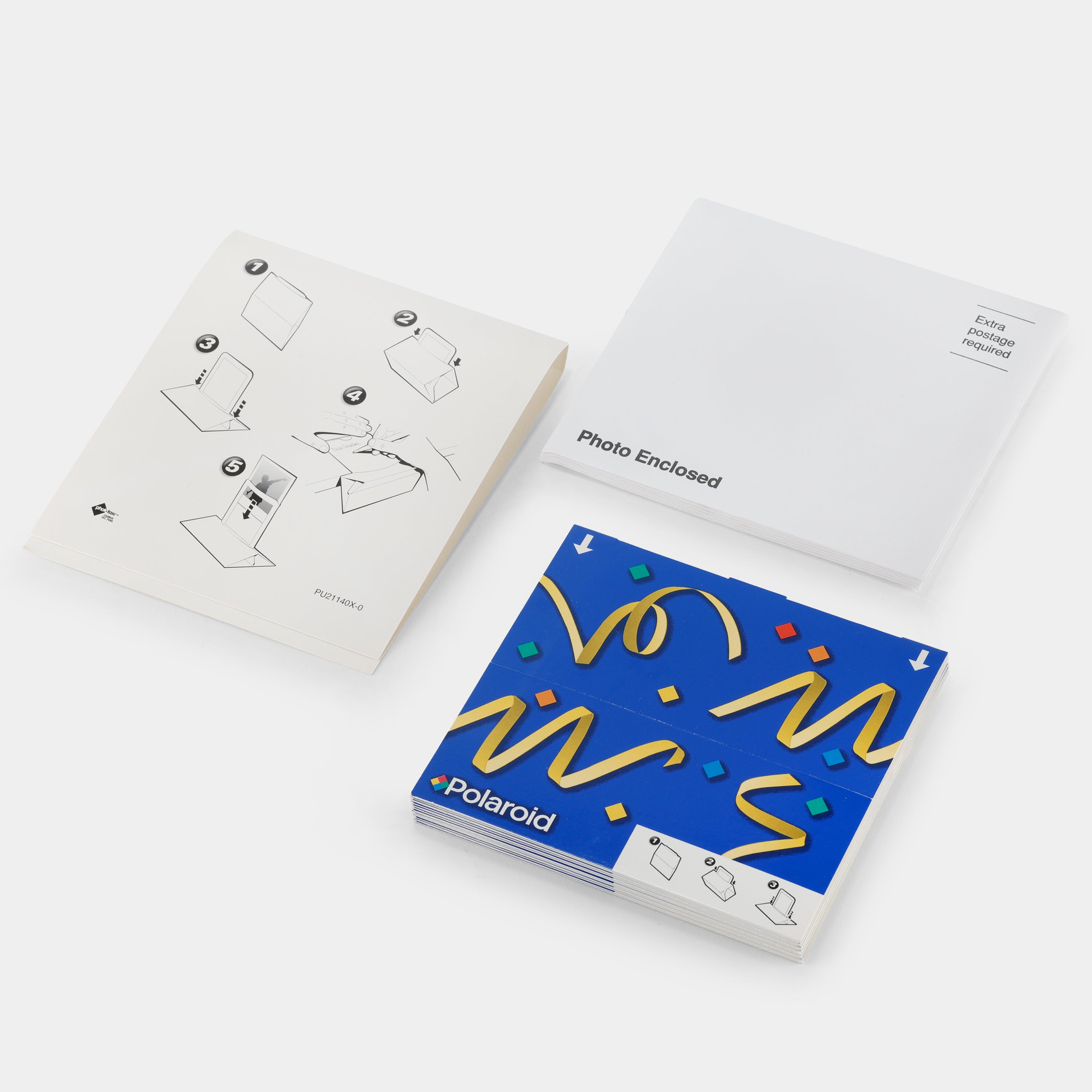 Set of 6 Vintage Polaroid Photo Display Stands