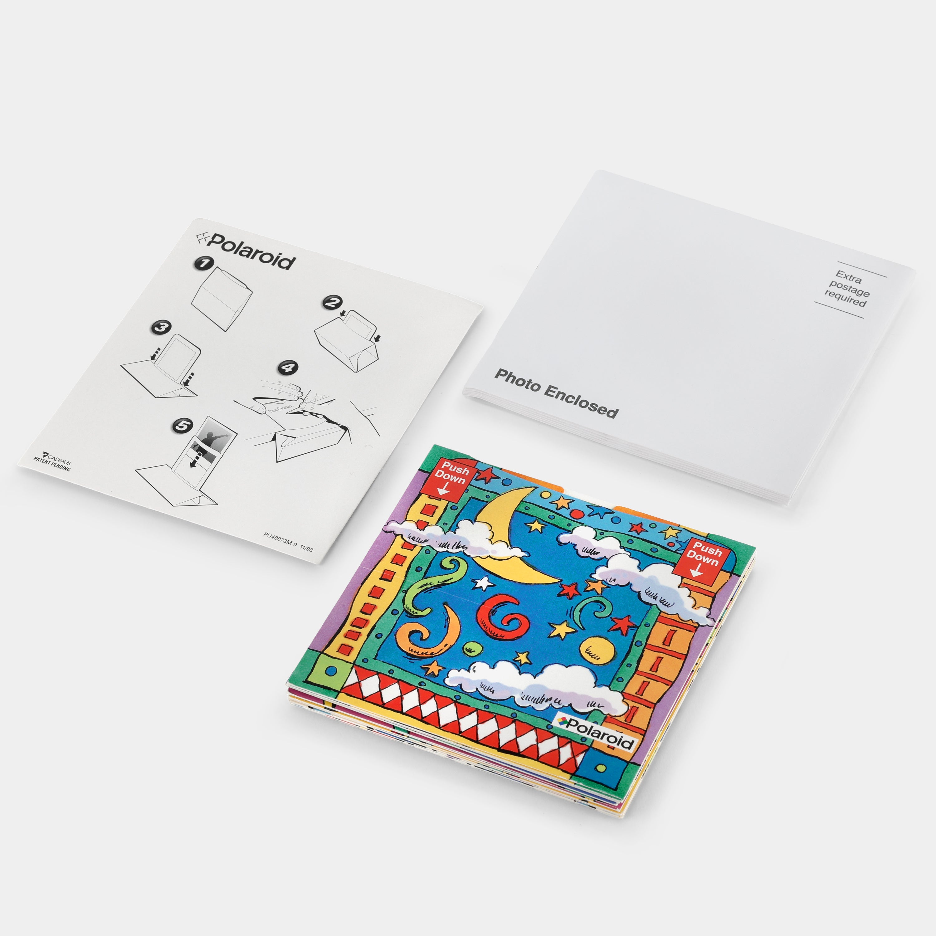 Set of 5 Vintage Polaroid Photo Display Stands