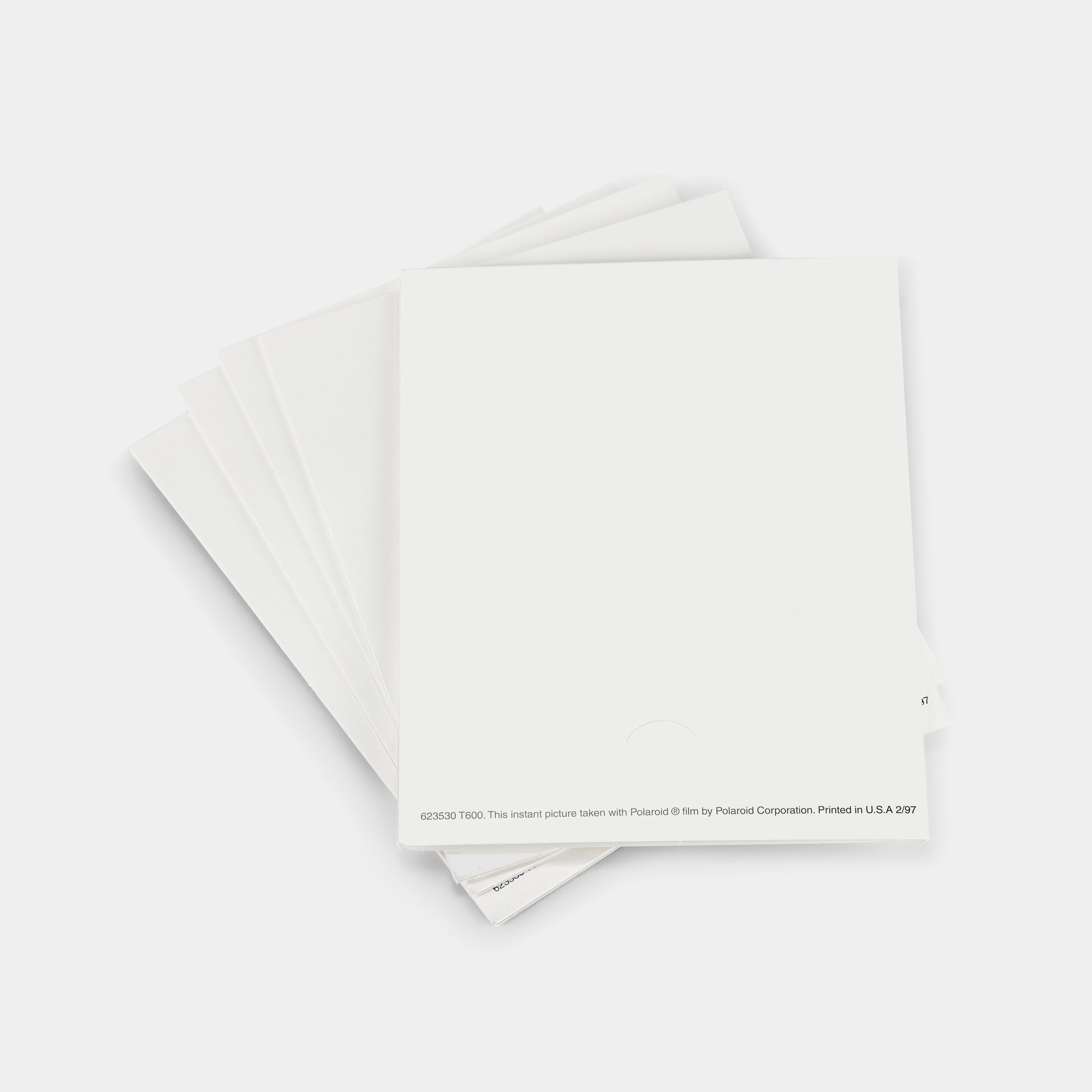 Set of 5 Polaroid Blank Greeting Cards