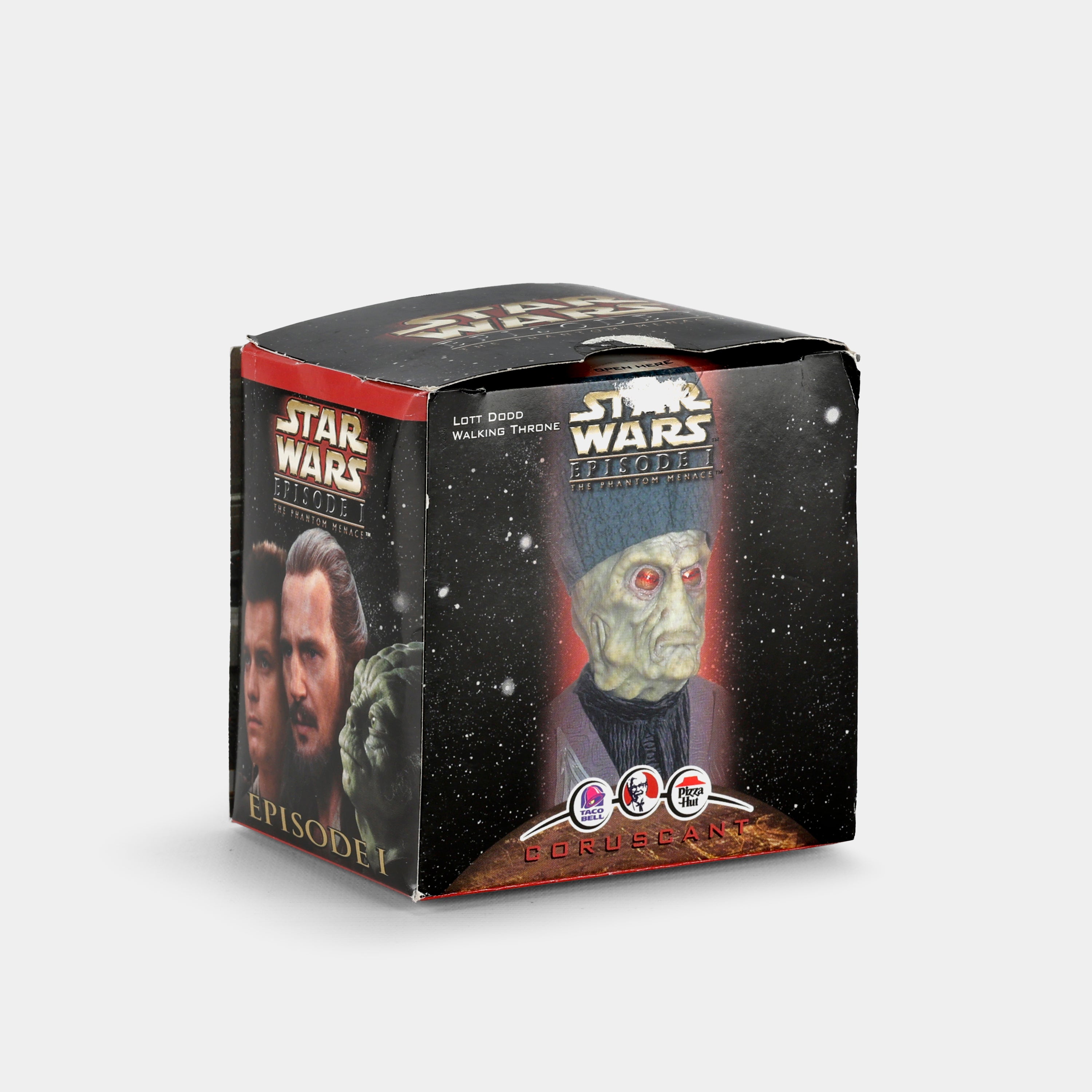 Star Wars Episode I Pizza Hut Kid's Toy - Lott Dodd Walking Throne