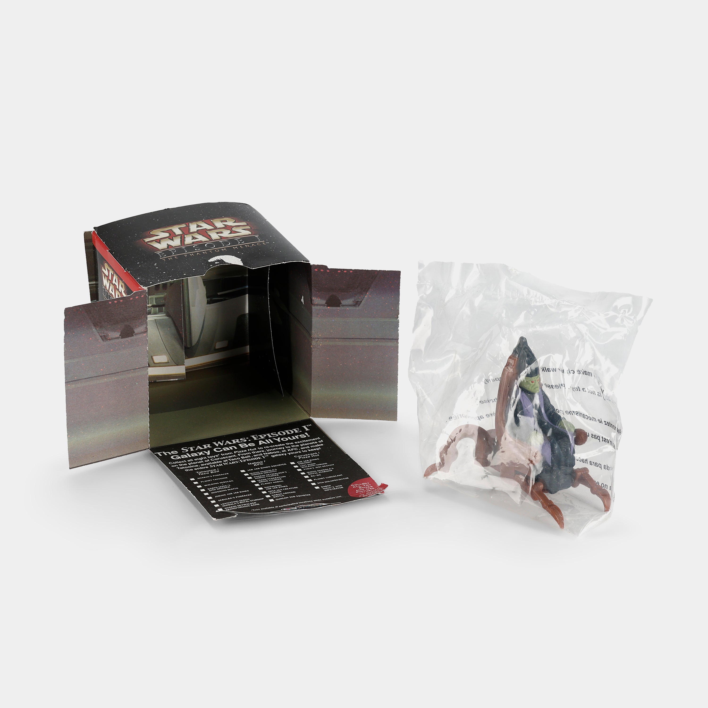 Star Wars Episode I Pizza Hut Kid's Toy - Lott Dodd Walking Throne