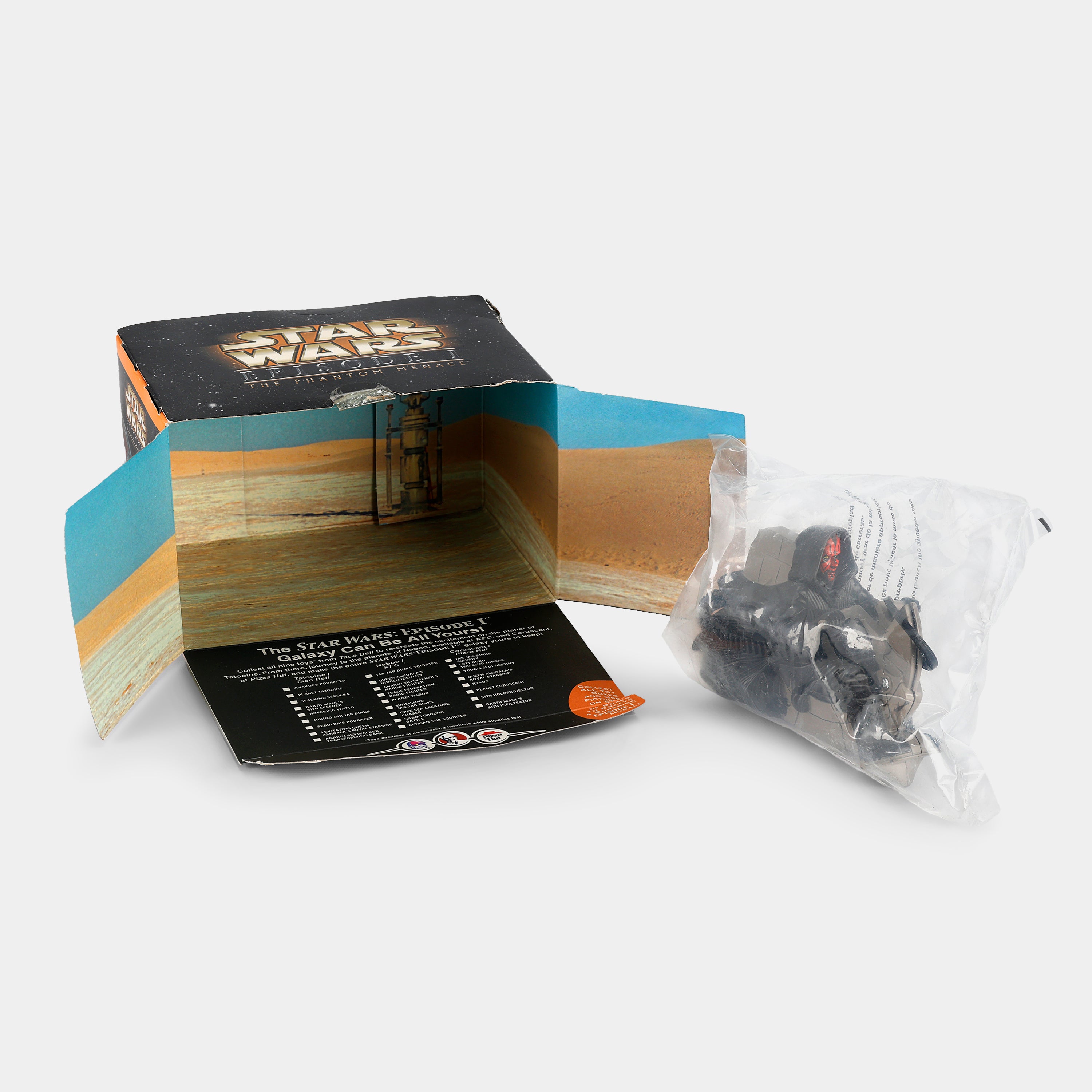 Star Wars Episode I Taco Bell Kid's Toy - Darth Maul's Sith Speeder