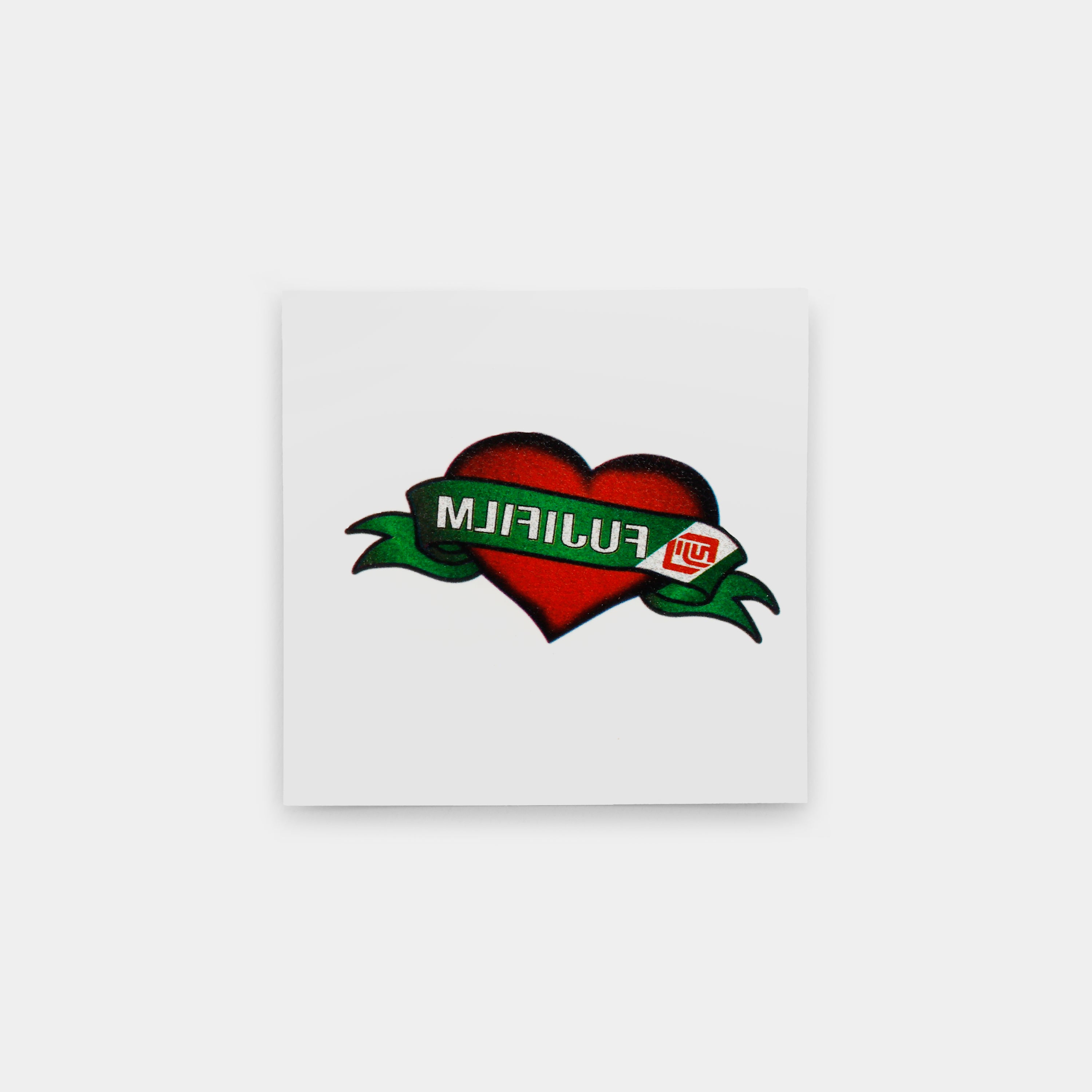 Fujifilm Heart Temporary Tattoo