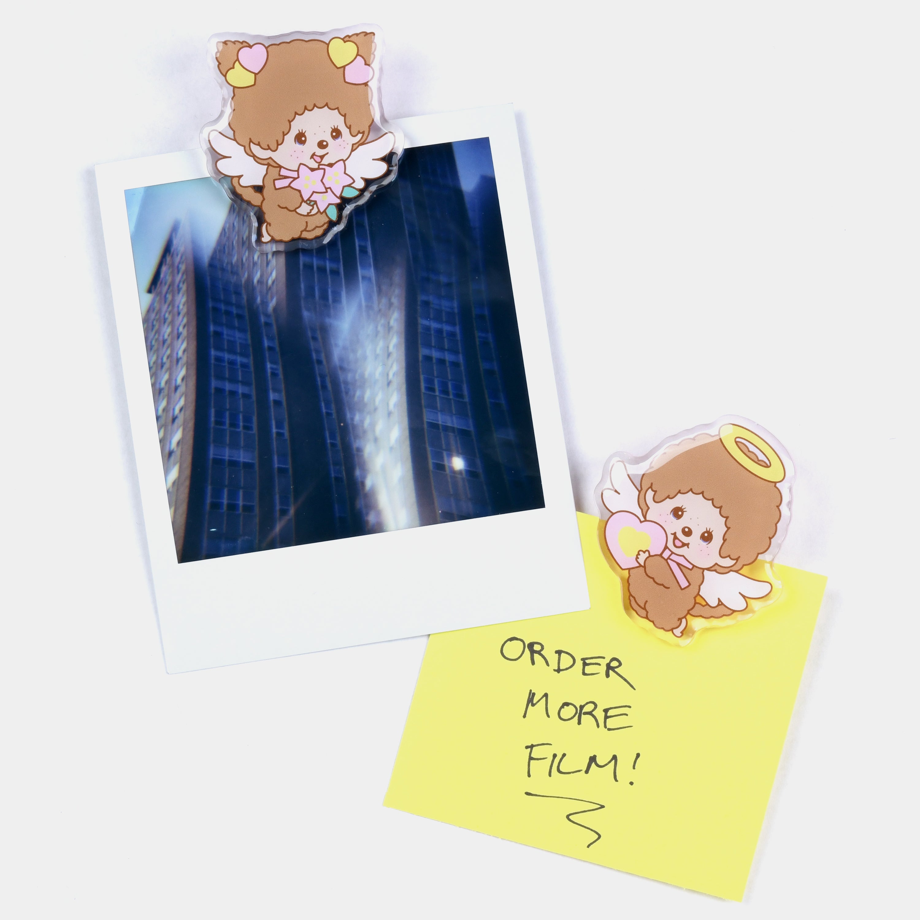 Monchhichi Magnetic Photo Clips