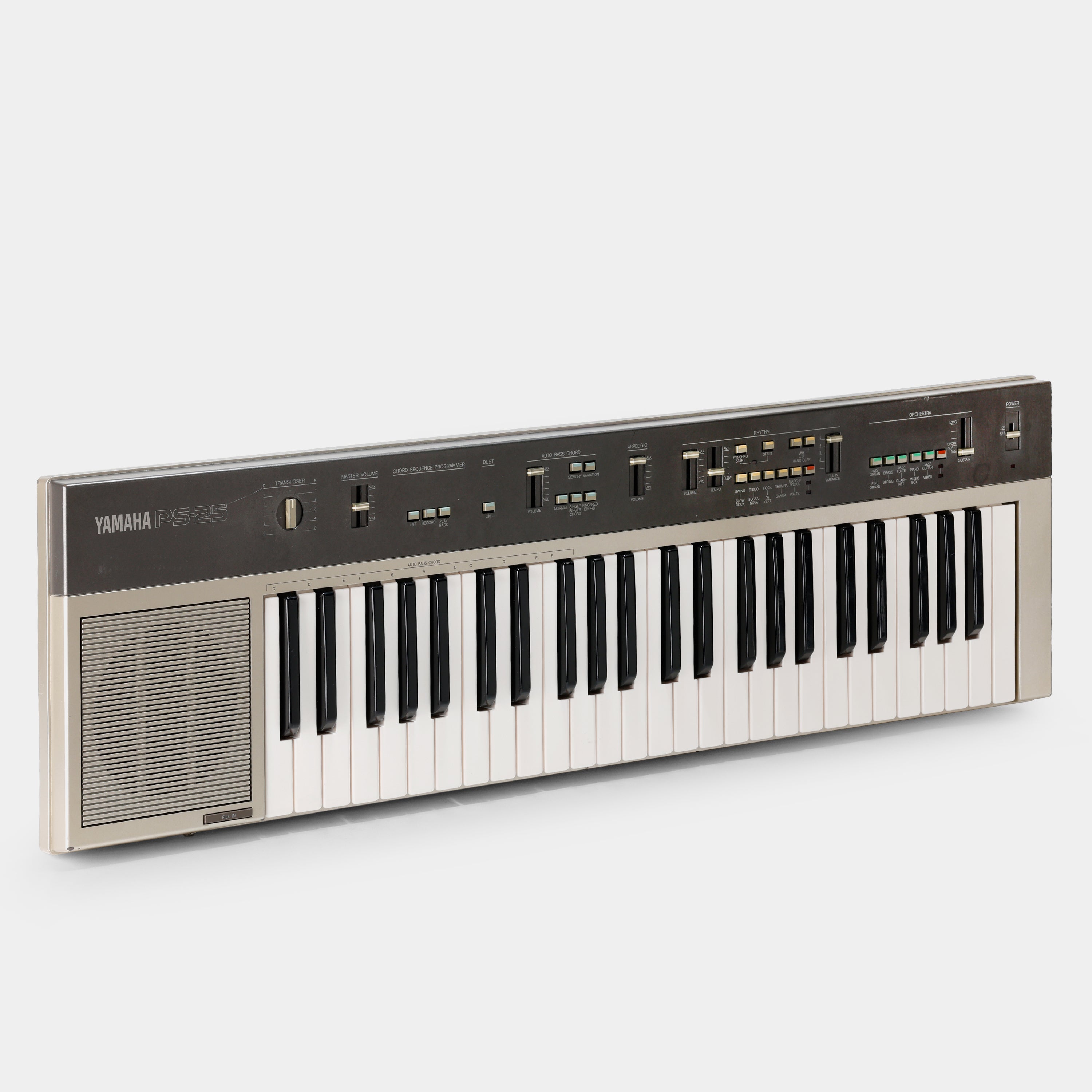 Yamaha PortaSound PS-25 Synthesizer Keyboard