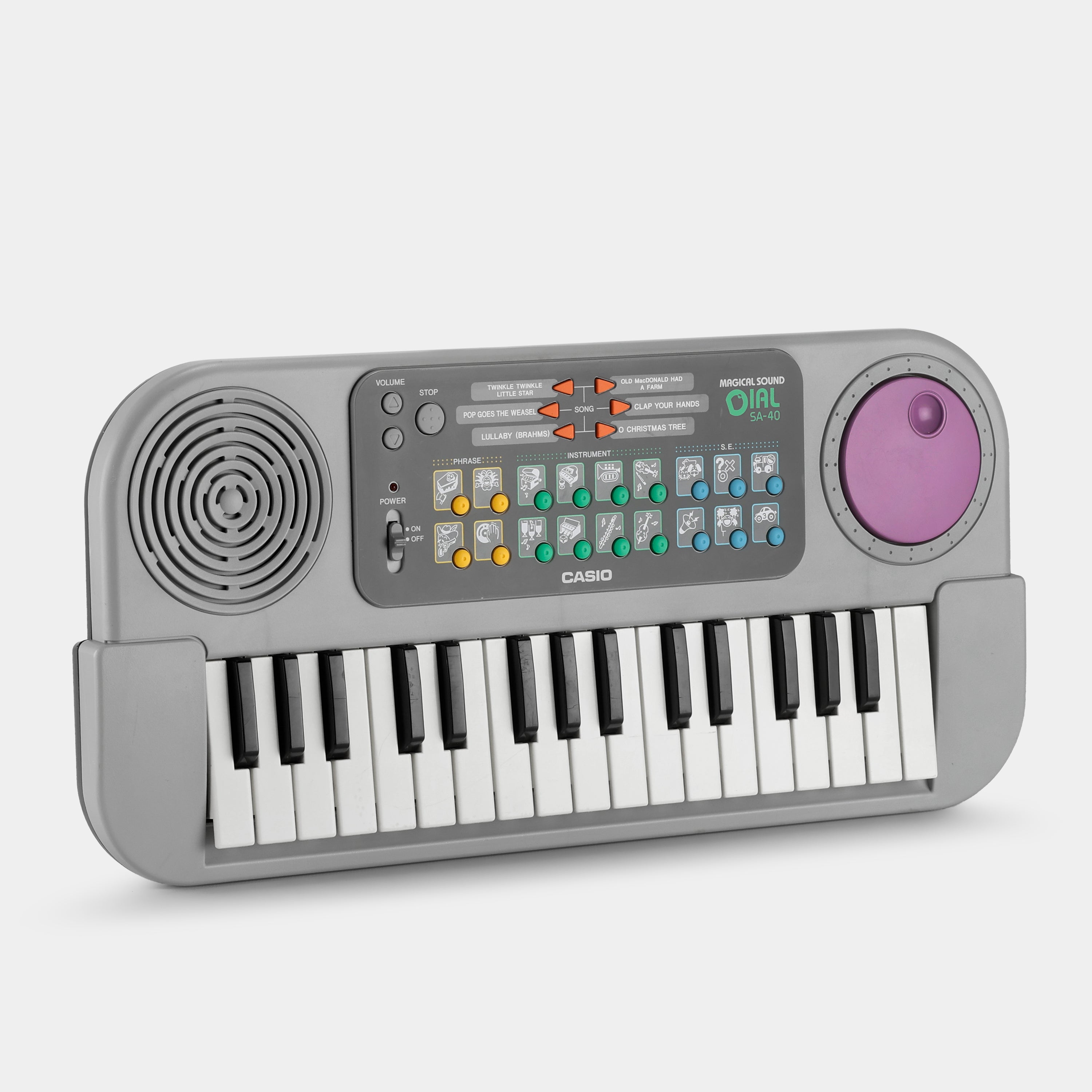 Casio Cool SA-40 Magical Sound Dial Synthesizer Keyboard