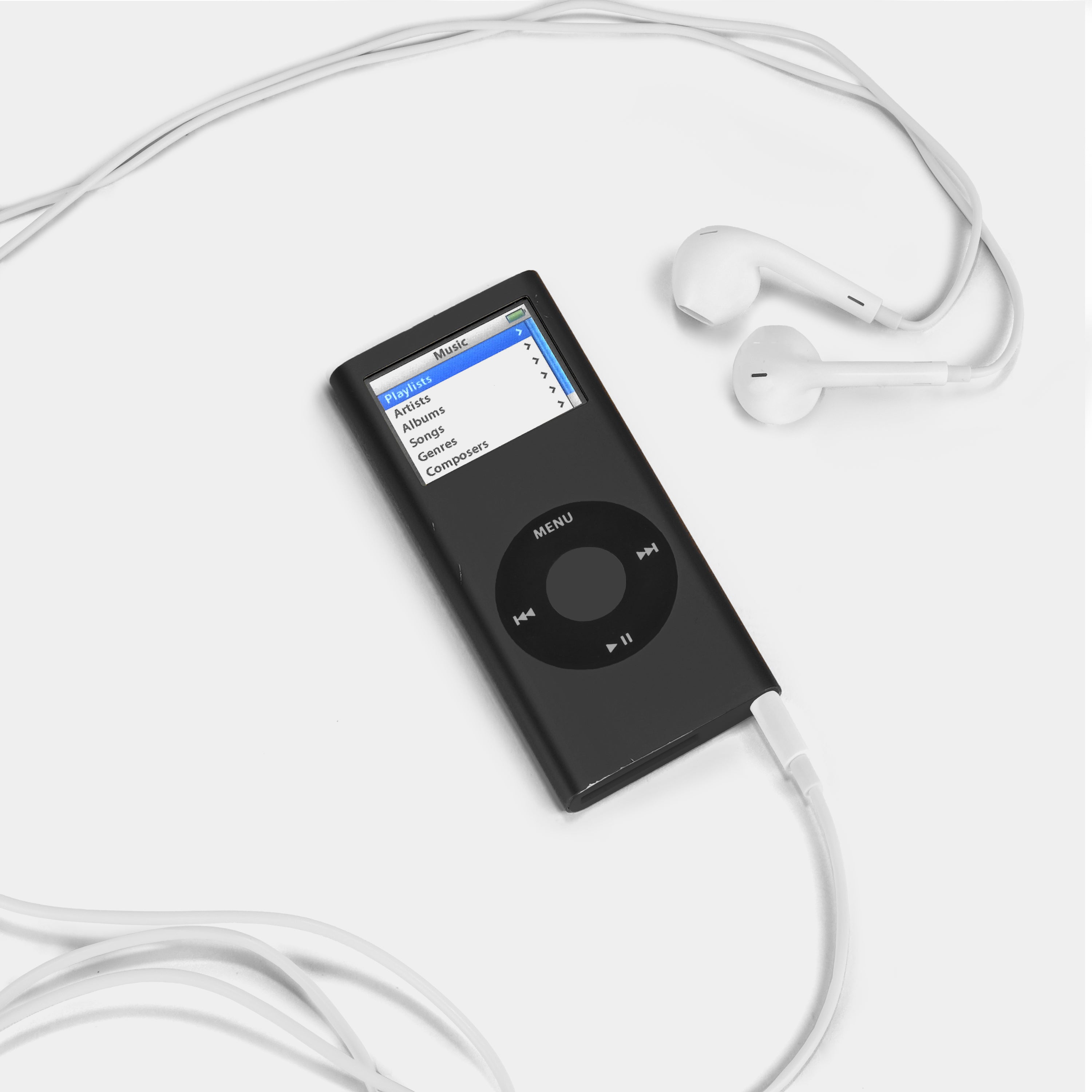 Apple iPod Nano (2nd Generation) Black 8GB MP3 Player