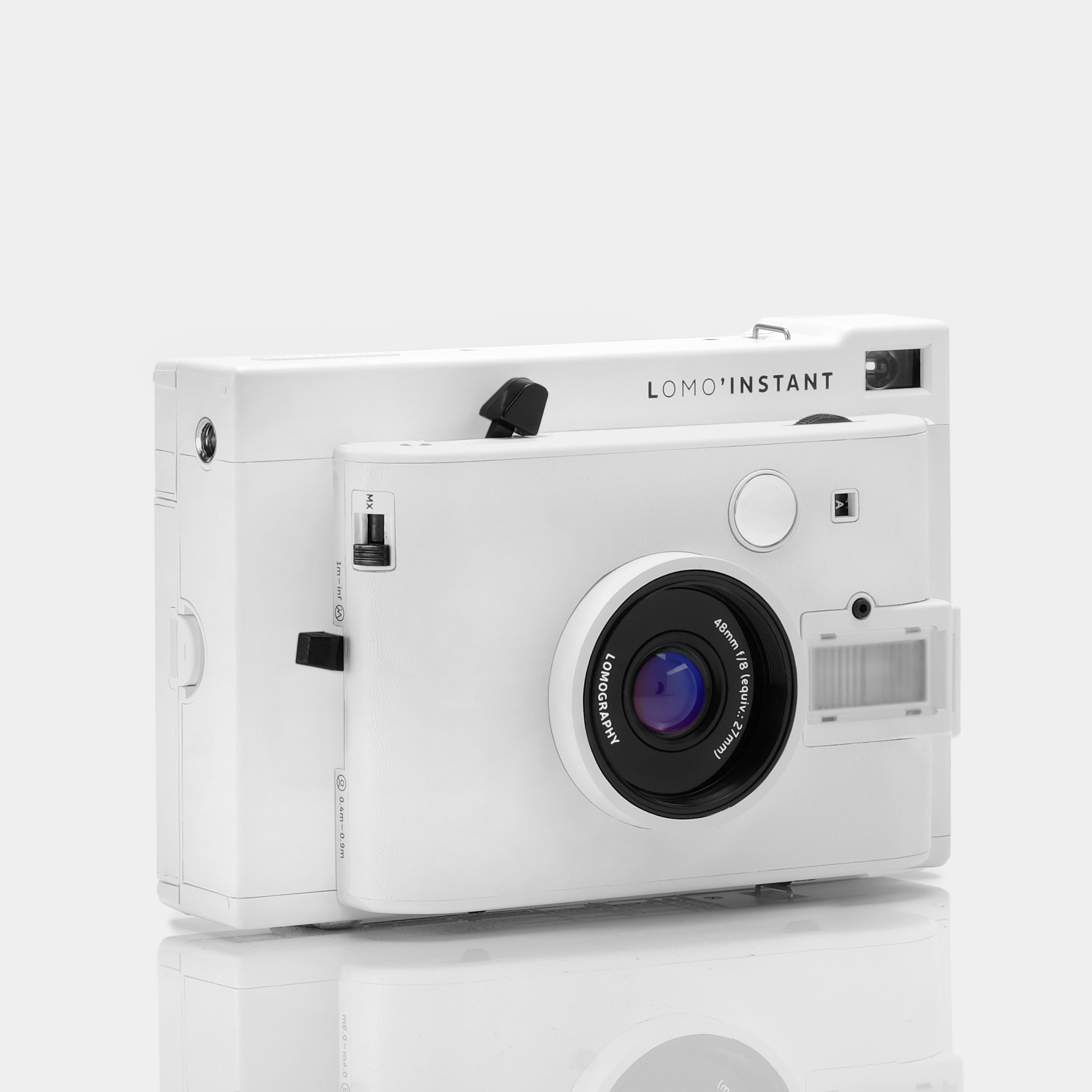 Lomography Lomo'Instant Instax Mini White Instant Film Camera and Lenses