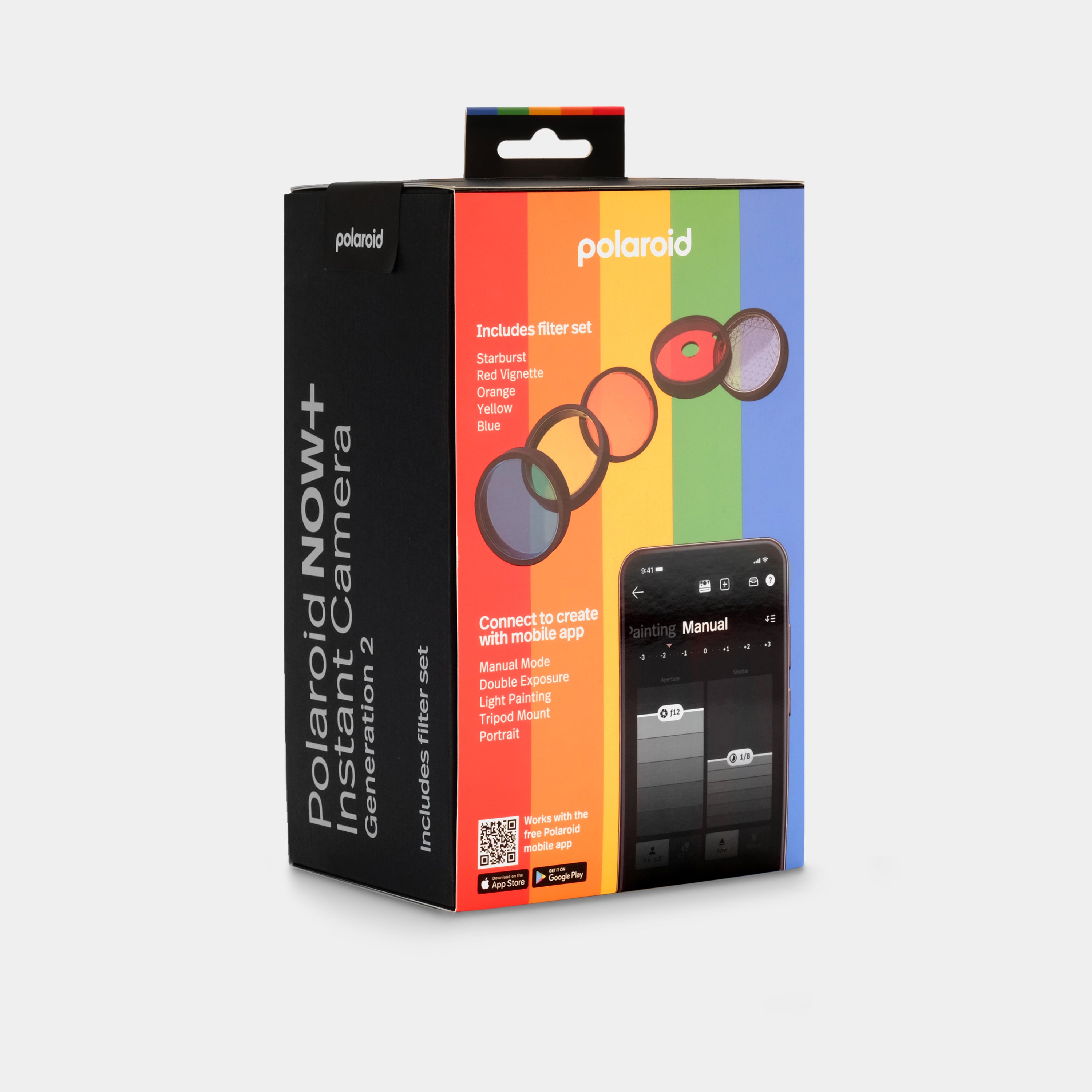 Polaroid i-Type Now+ Generation 2 Black Instant Film Camera