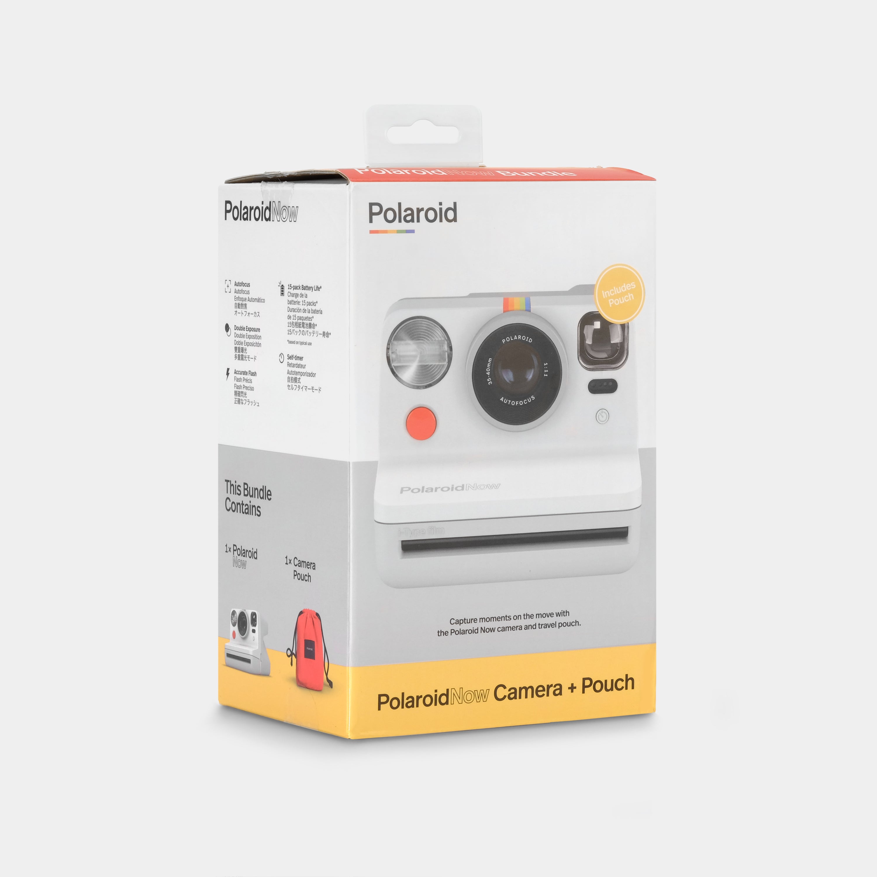 PolaroidNow i-Type Instant Film Camera With Pouch - Refurbished