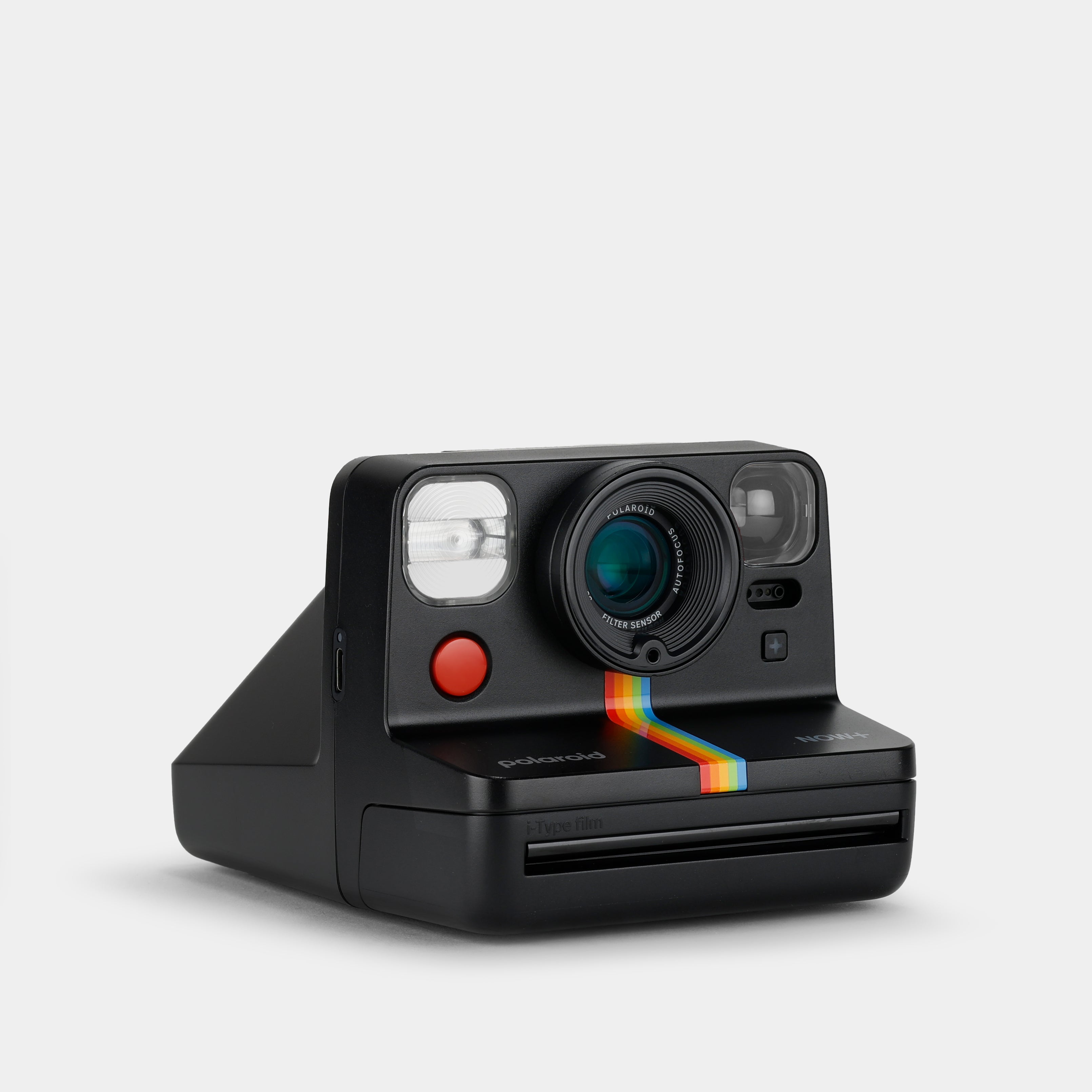 Polaroid i-Type Now+ Black Instant Film Camera - Refurbished
