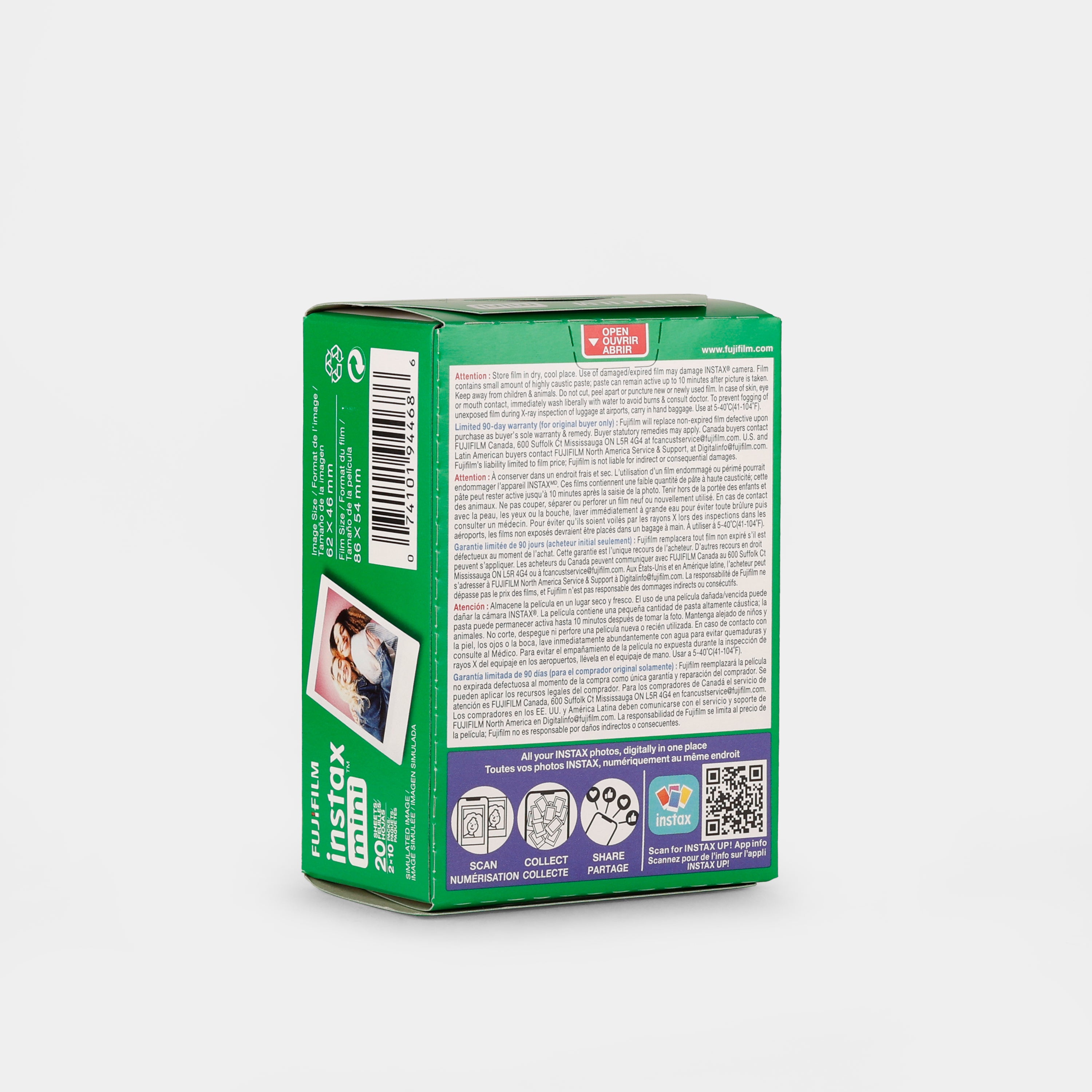 Fujifilm Instax Mini Color Instant Film (2 Pack)