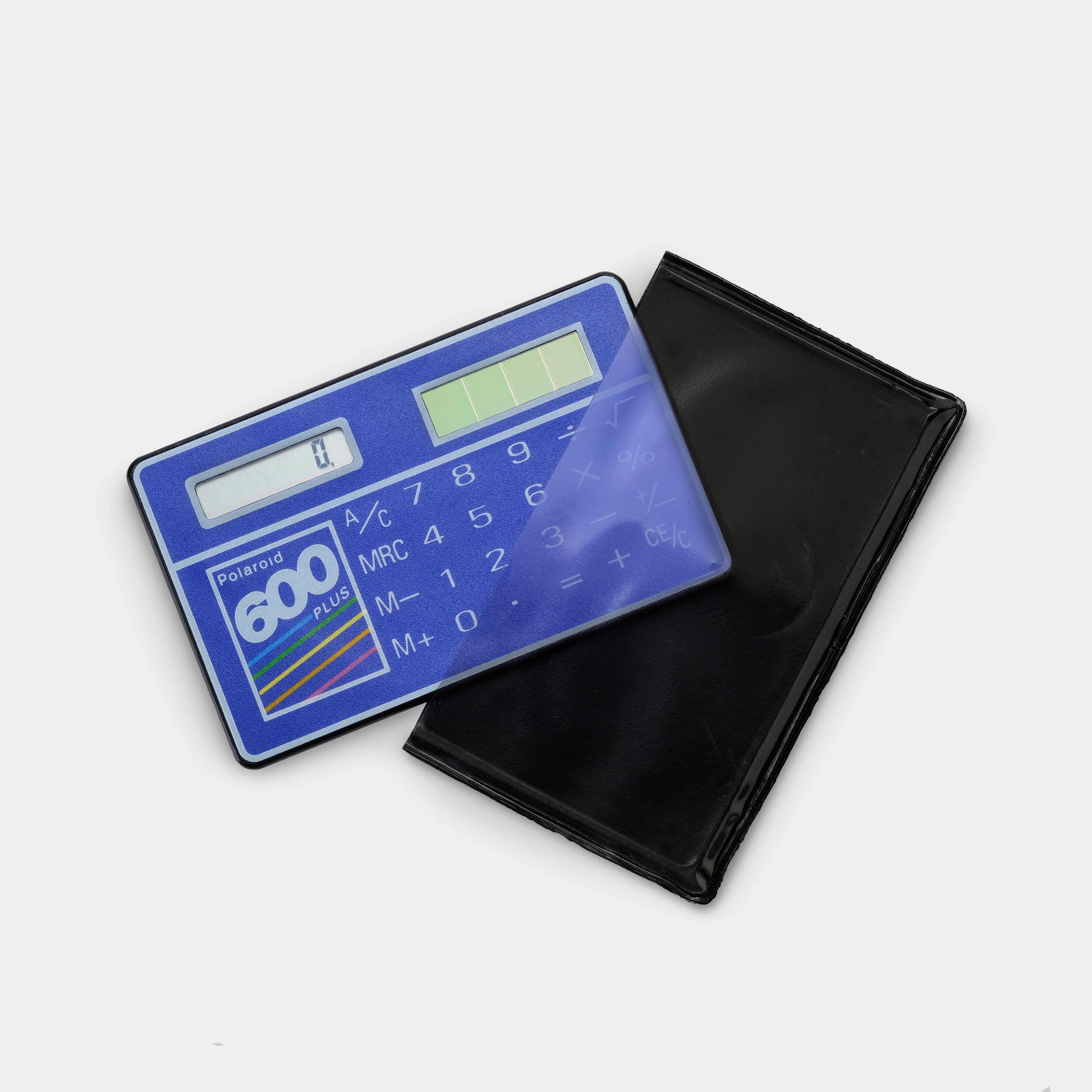 Polaroid 600 Plus Rare Promo Solar Power Pocket Calculator