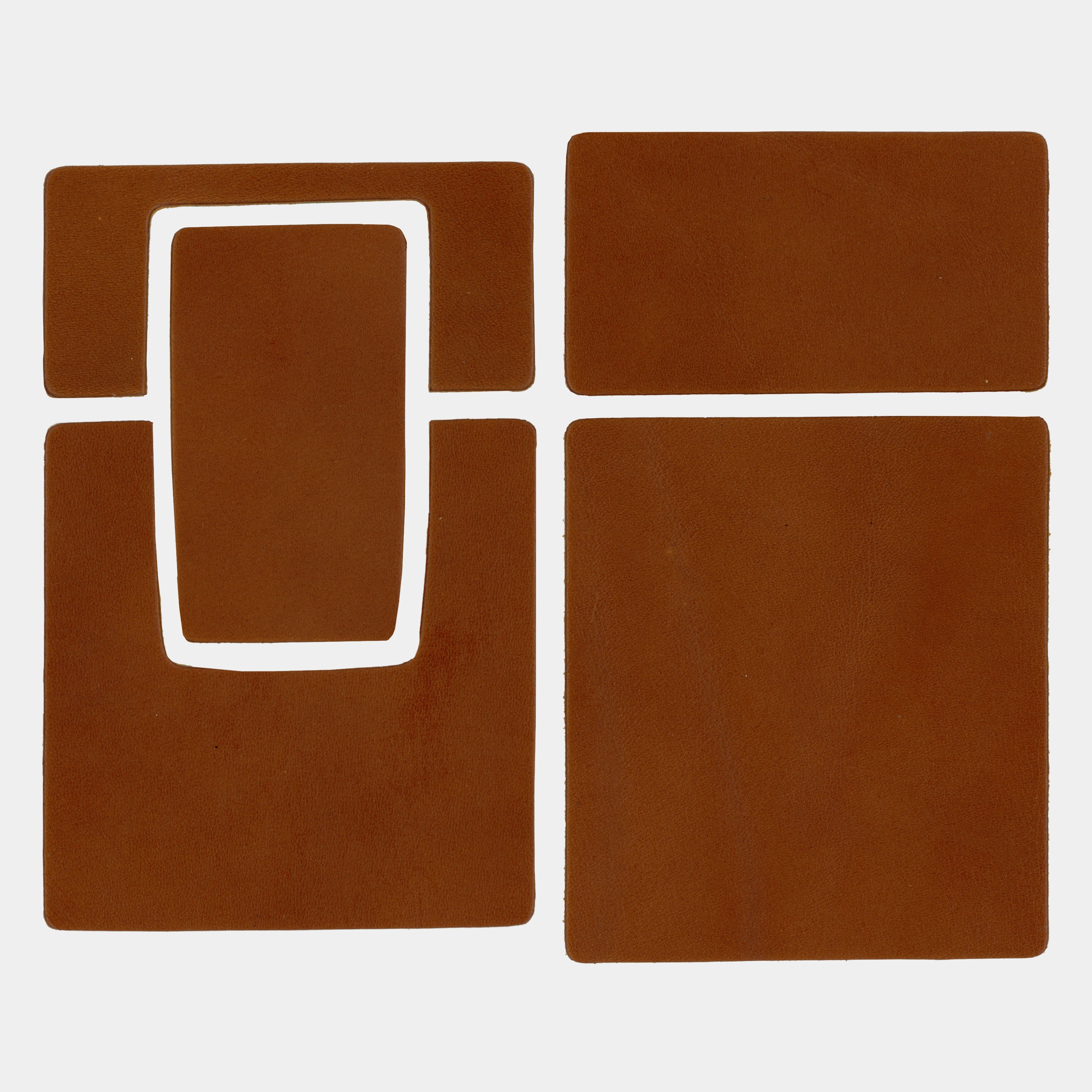SX-70/SLR-680 Brown English Bridle Leather Camera Skins