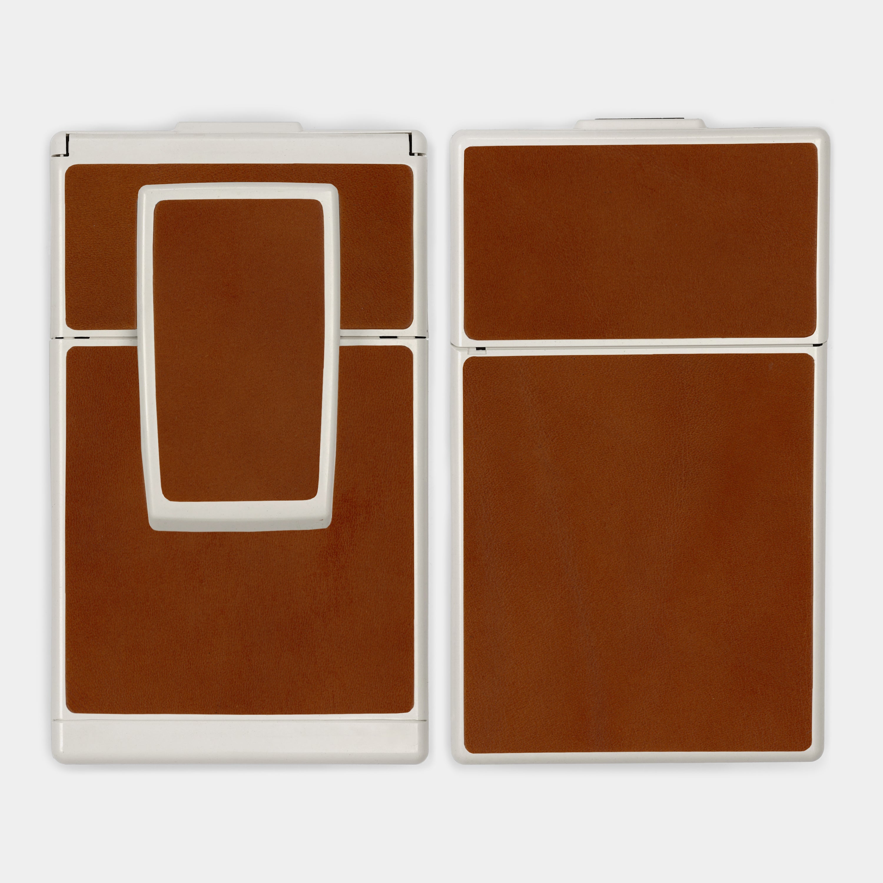 SX-70/SLR-680 Brown English Bridle Leather Camera Skins