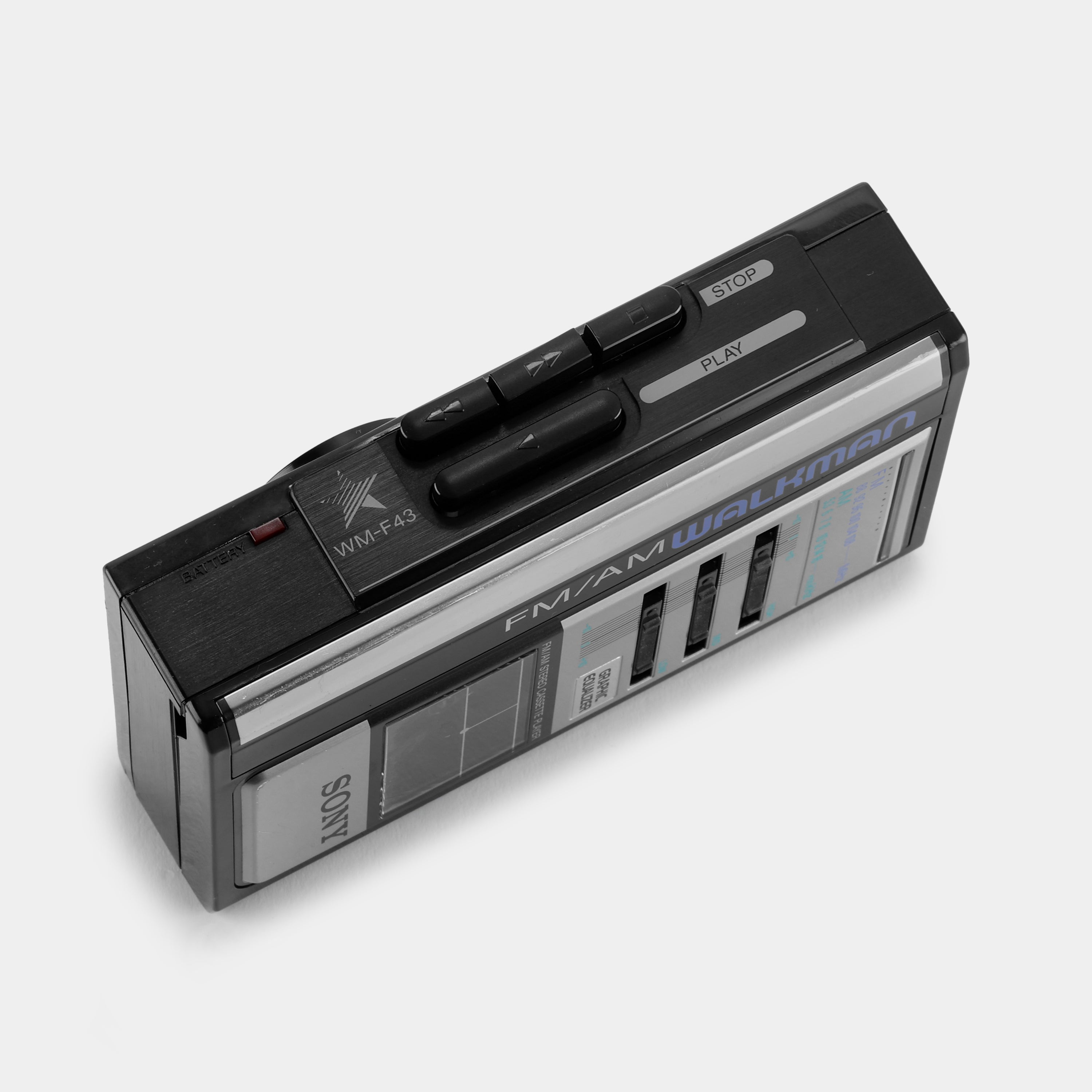 Sony Walkman WM-F33/F43 AM/FM Portable Cassette Player