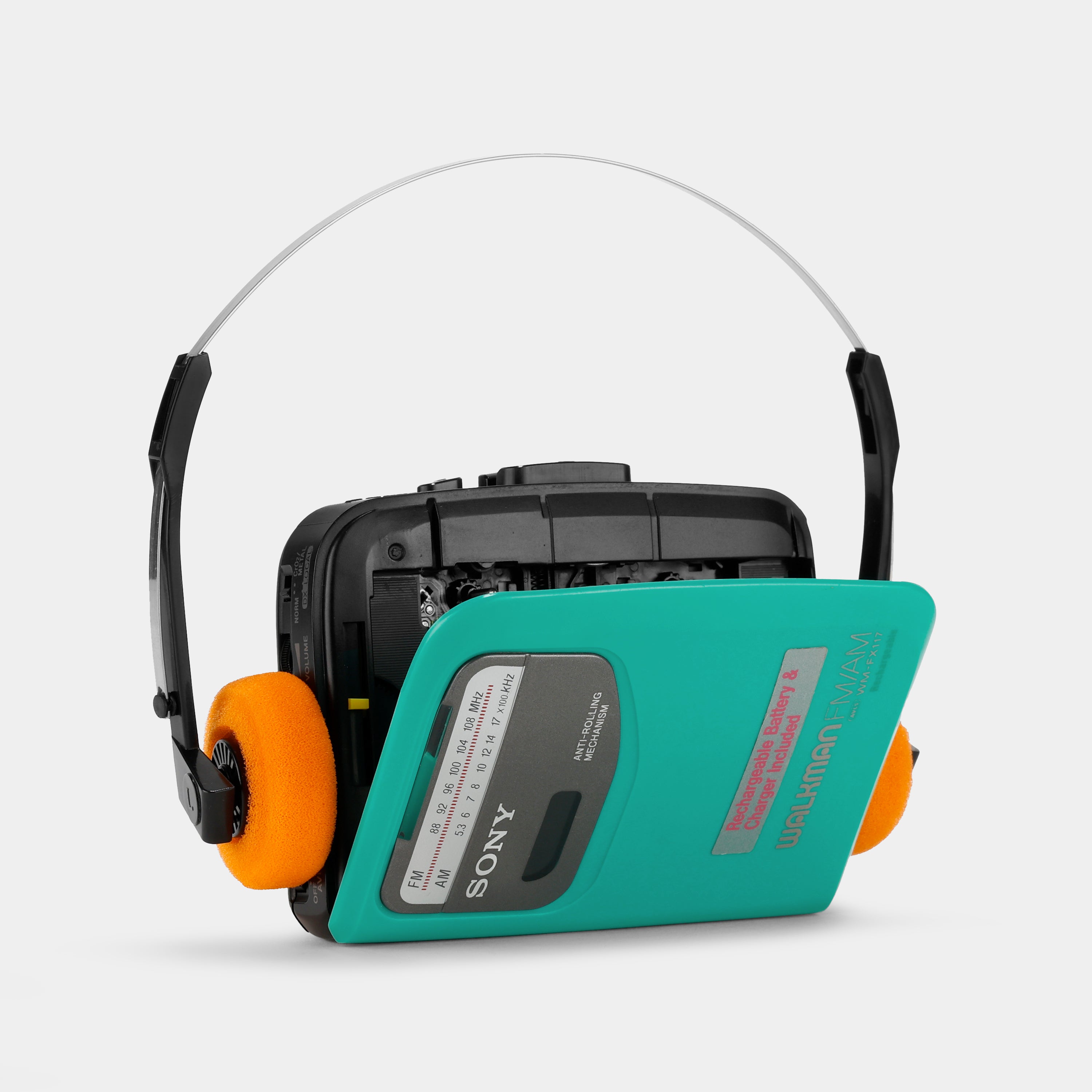 Sony Walkman WM-FX117 AM/FM Green Portable Cassette Player