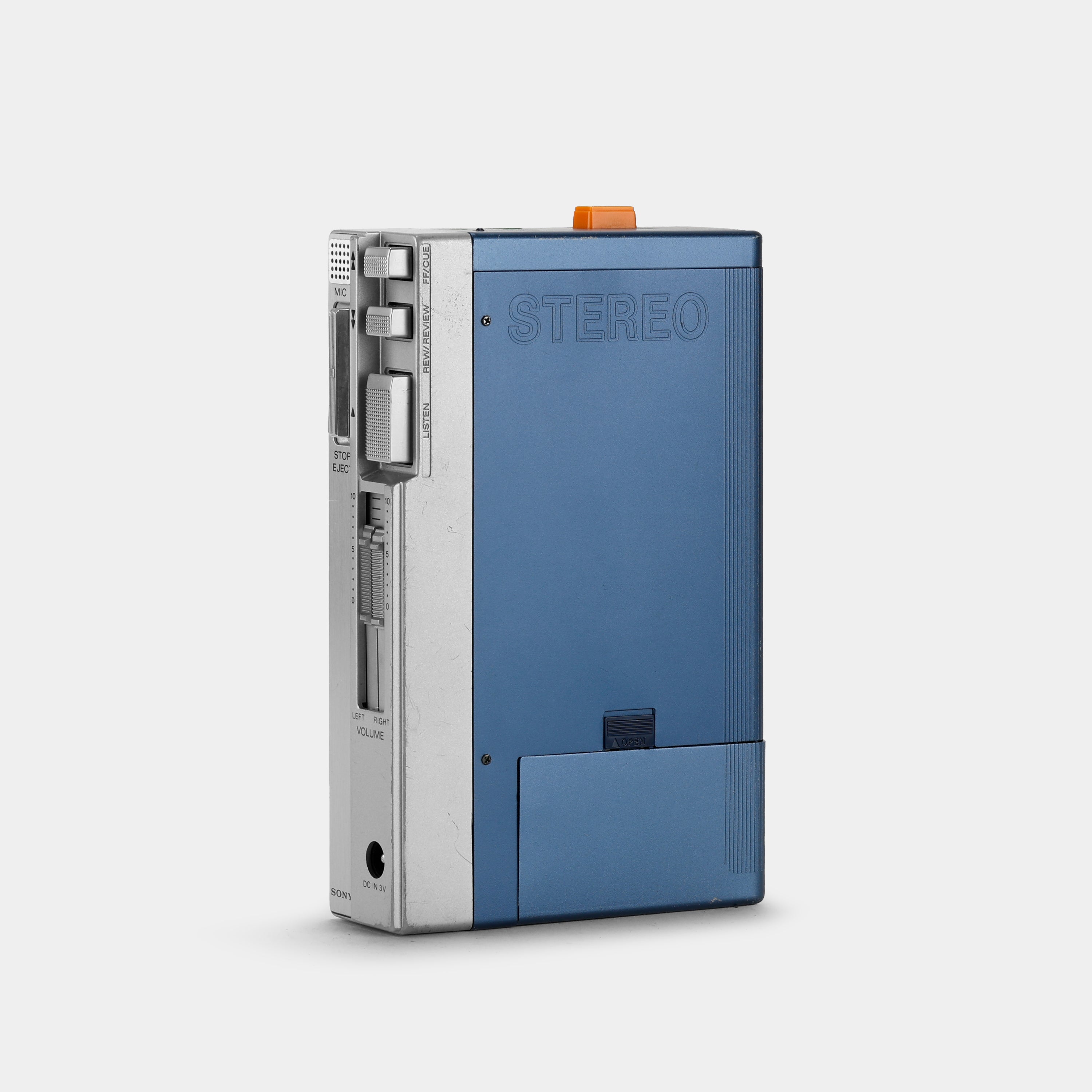 Sony Walkman TPS-L2 Portable Cassette Player With Blue Case