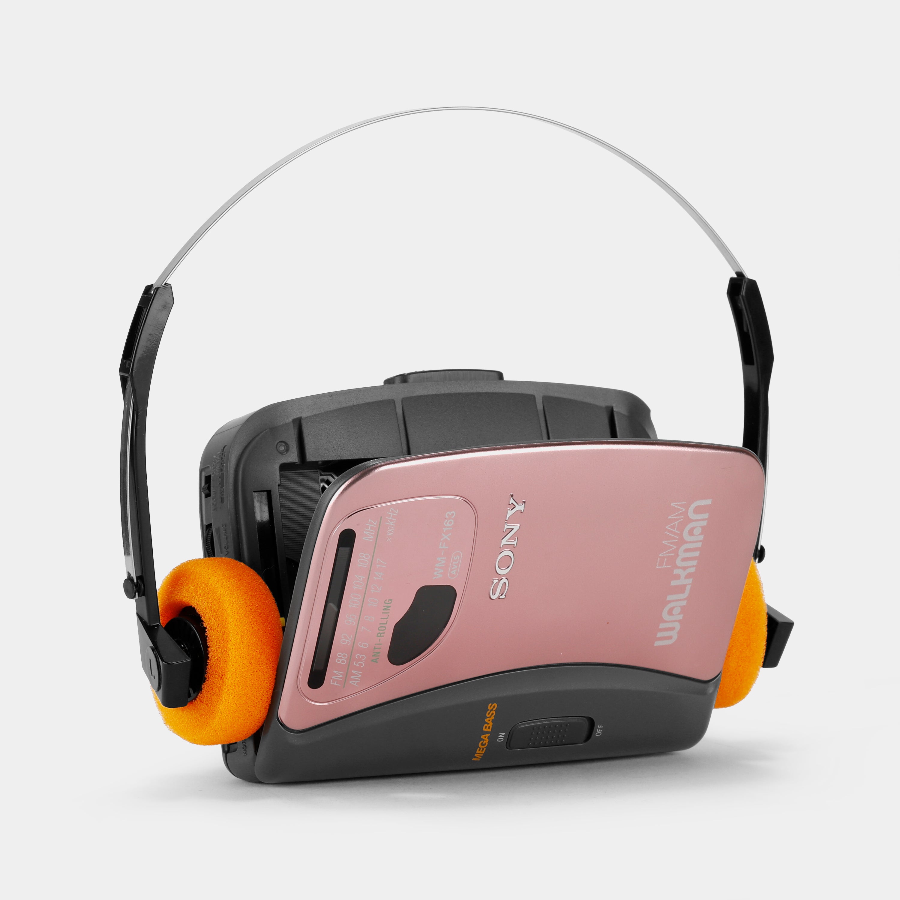 Sony Walkman WM-FX163 AM/FM Pink Portable Cassette Player