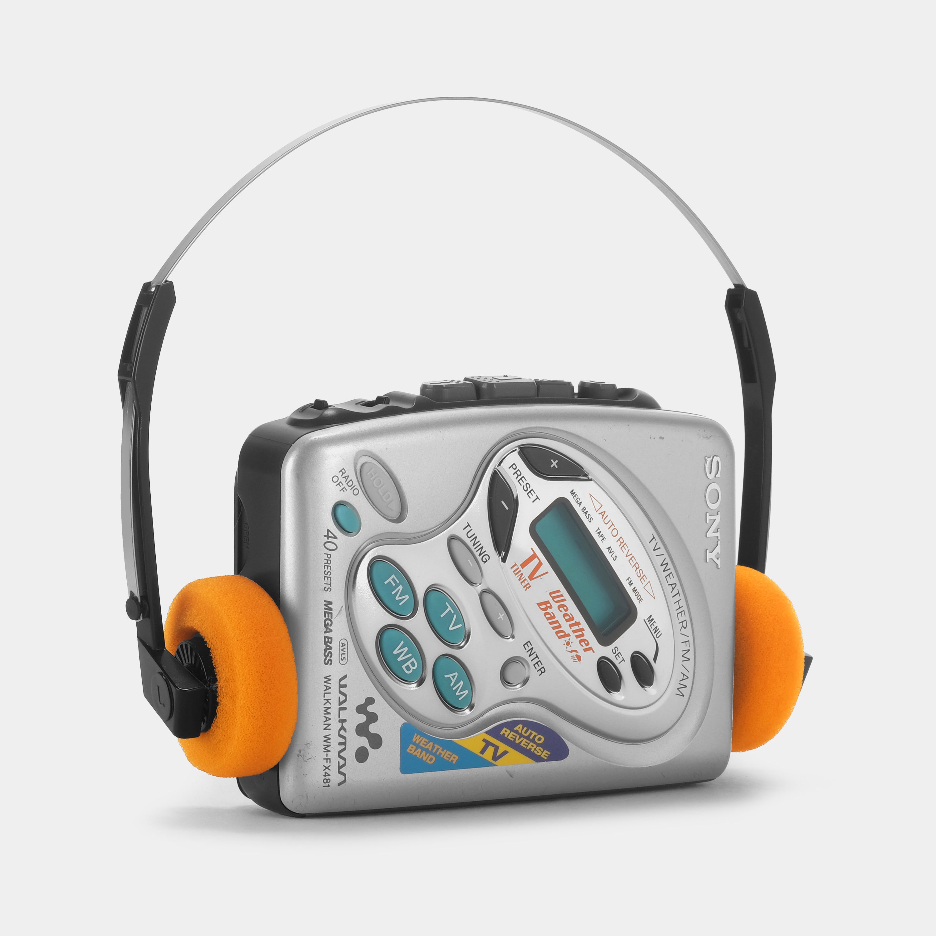 Sony Walkman WM-FX481 AM/FM Portable Cassette Player