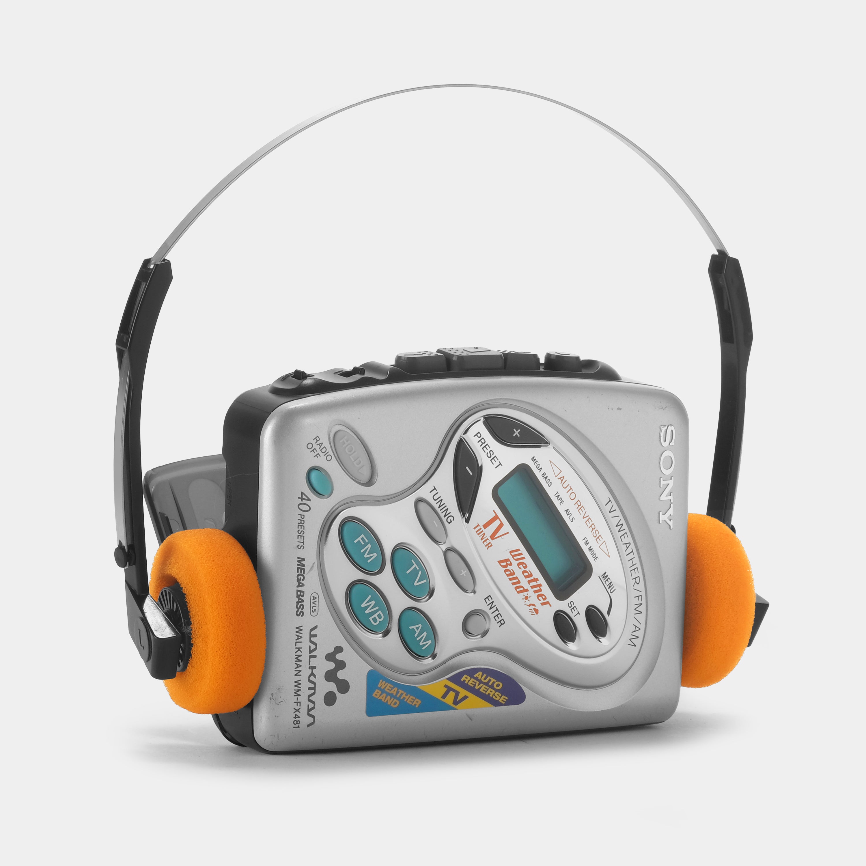 Sony Walkman WM-FX481 AM/FM Portable Cassette Player