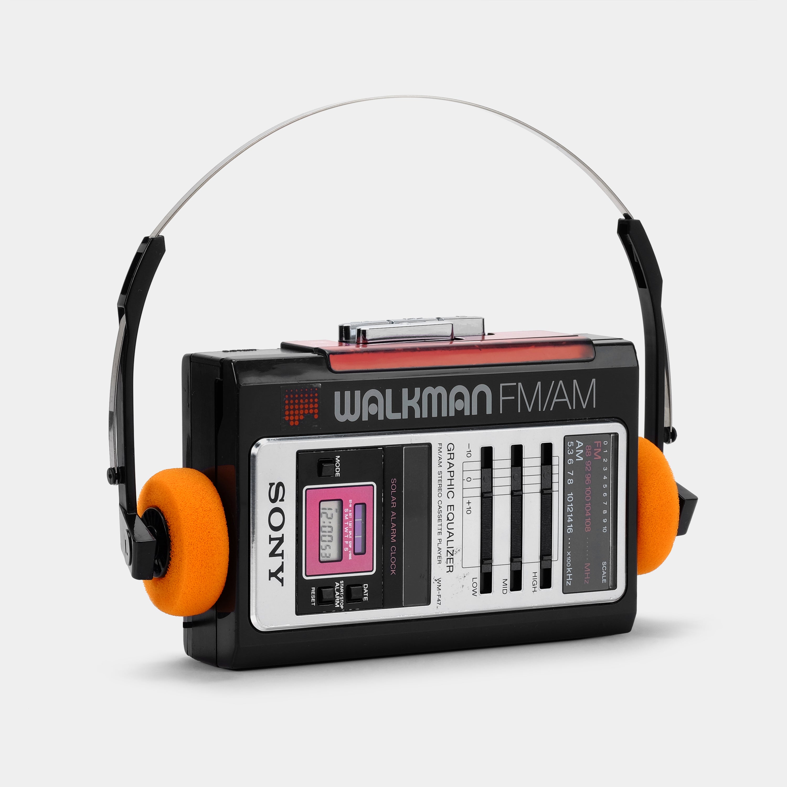 Sony Walkman WM-F37/F47 AM/FM Portable Cassette Player