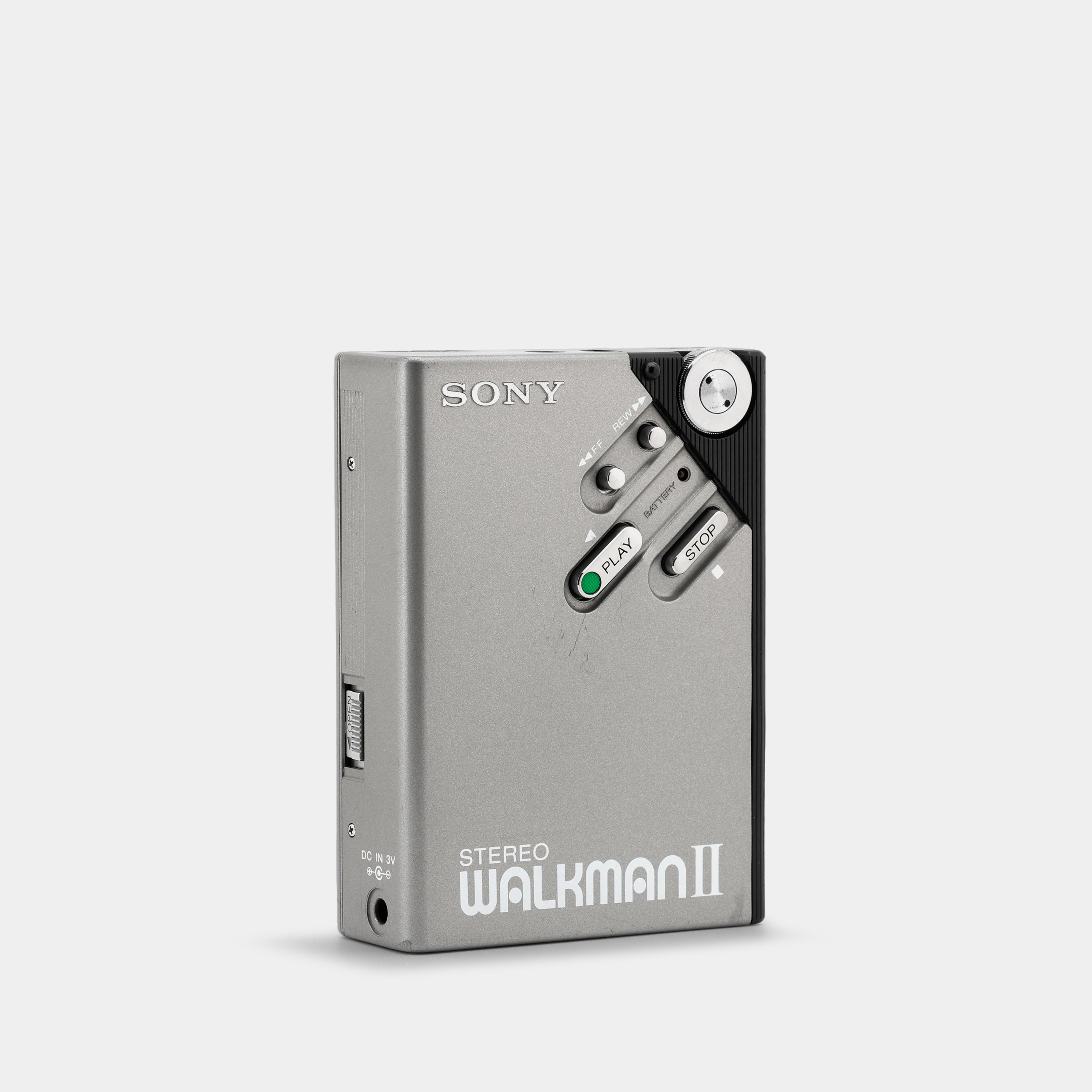 Sony Walkman II WM-2 Silver Portable Cassette Player