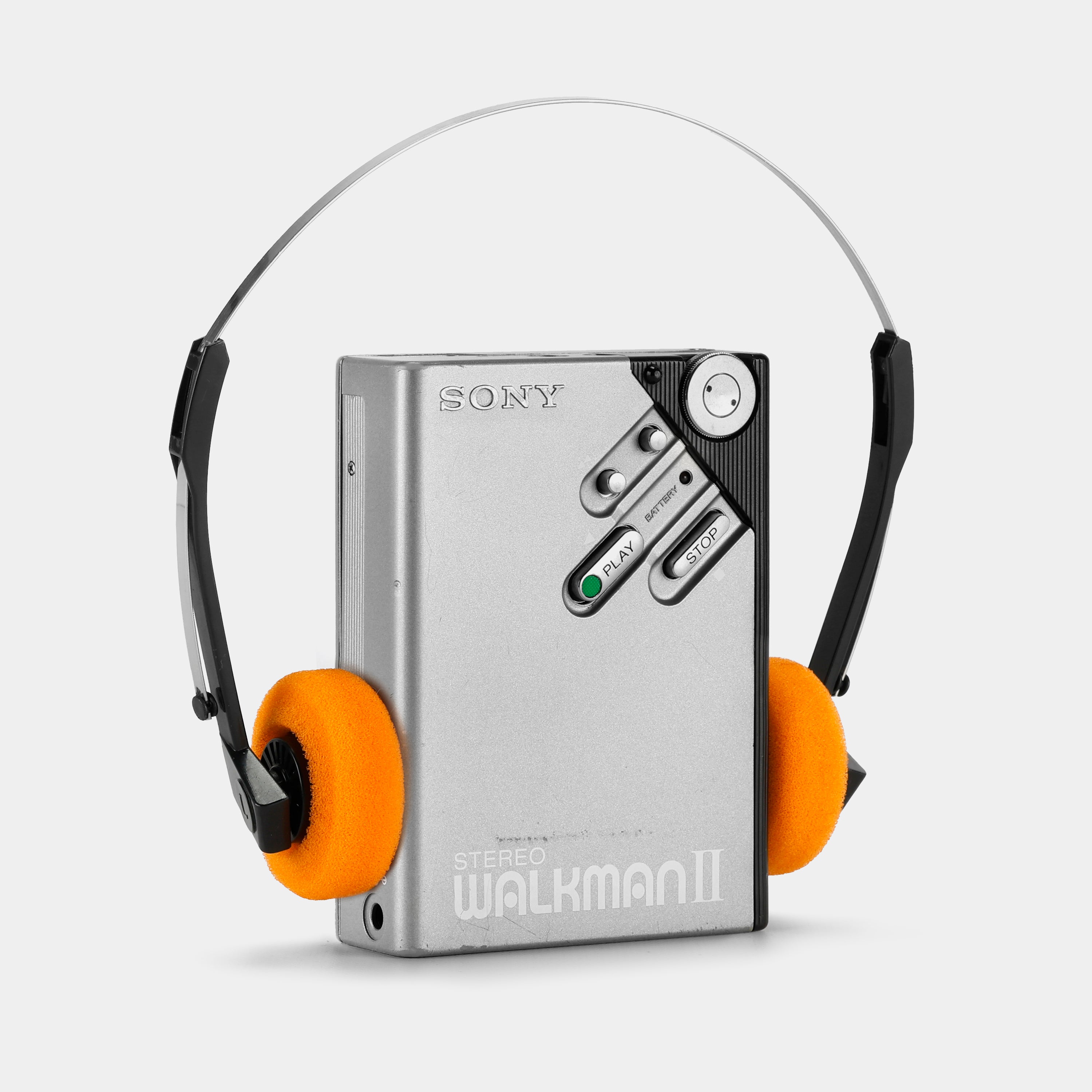 Sony Walkman II WM-2 Silver Portable Cassette Player