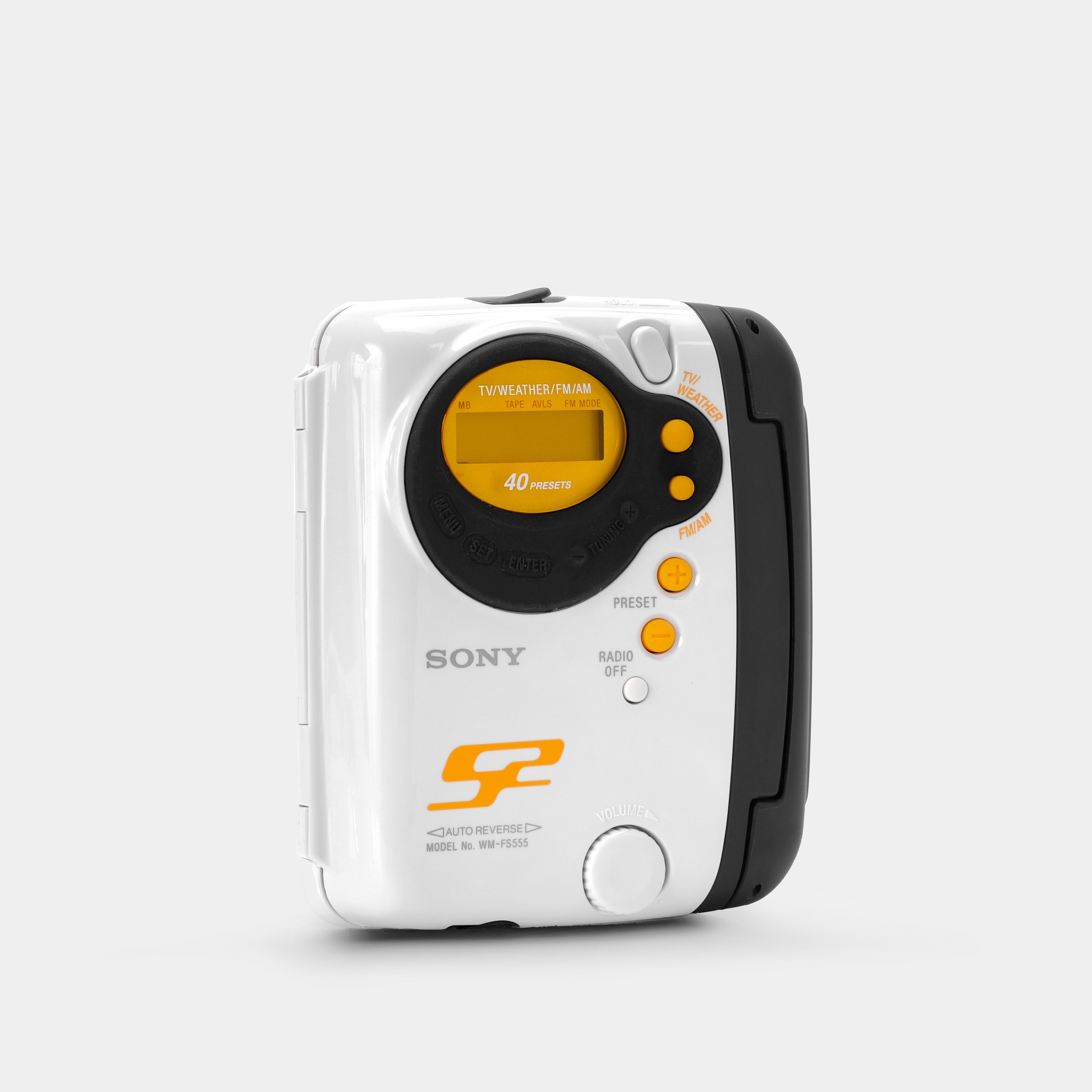 Sony Sports Walkman WM-FS555 TV/AM/FM Portable Cassette Player