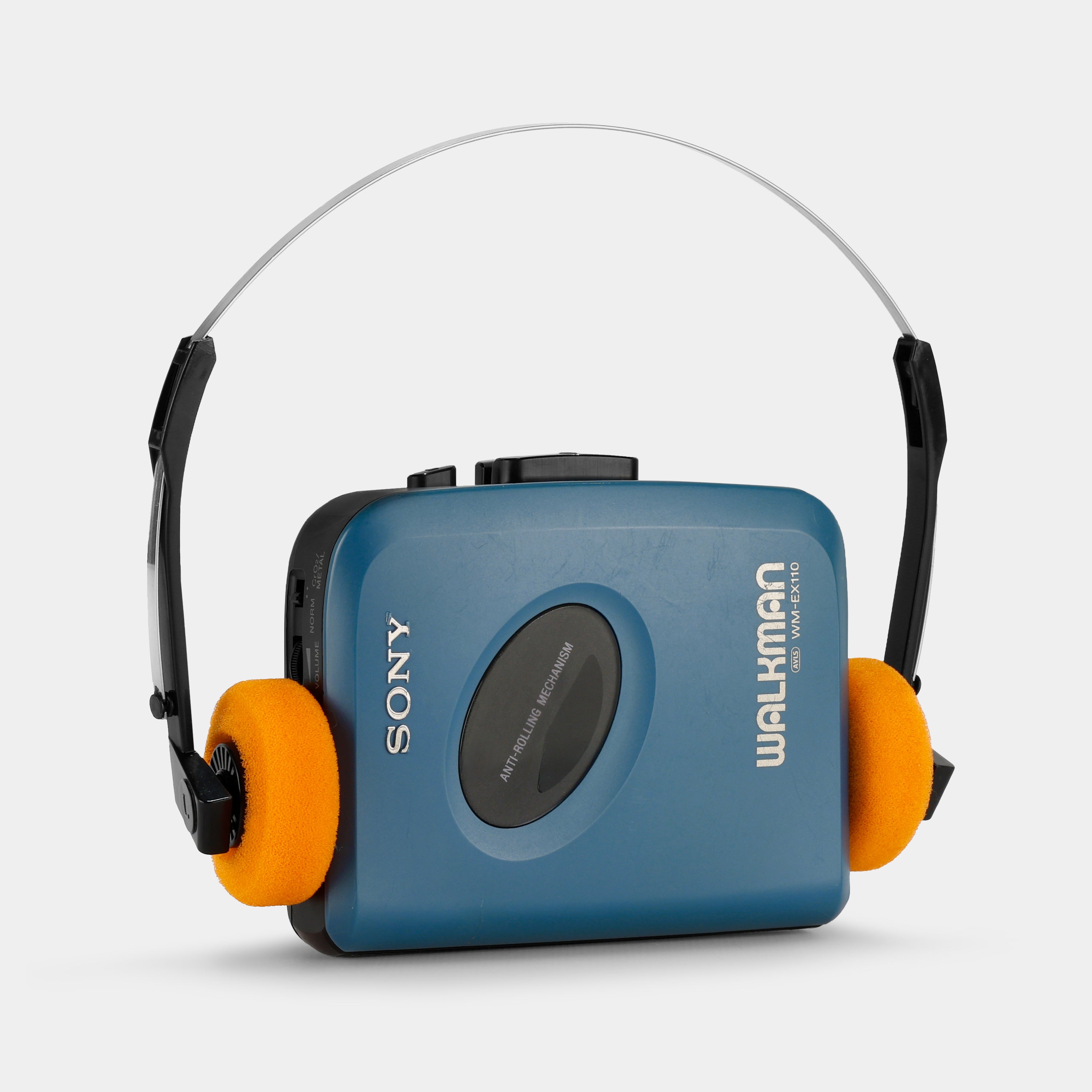 Sony Walkman WM-EX110 Blue Portable Cassette Player
