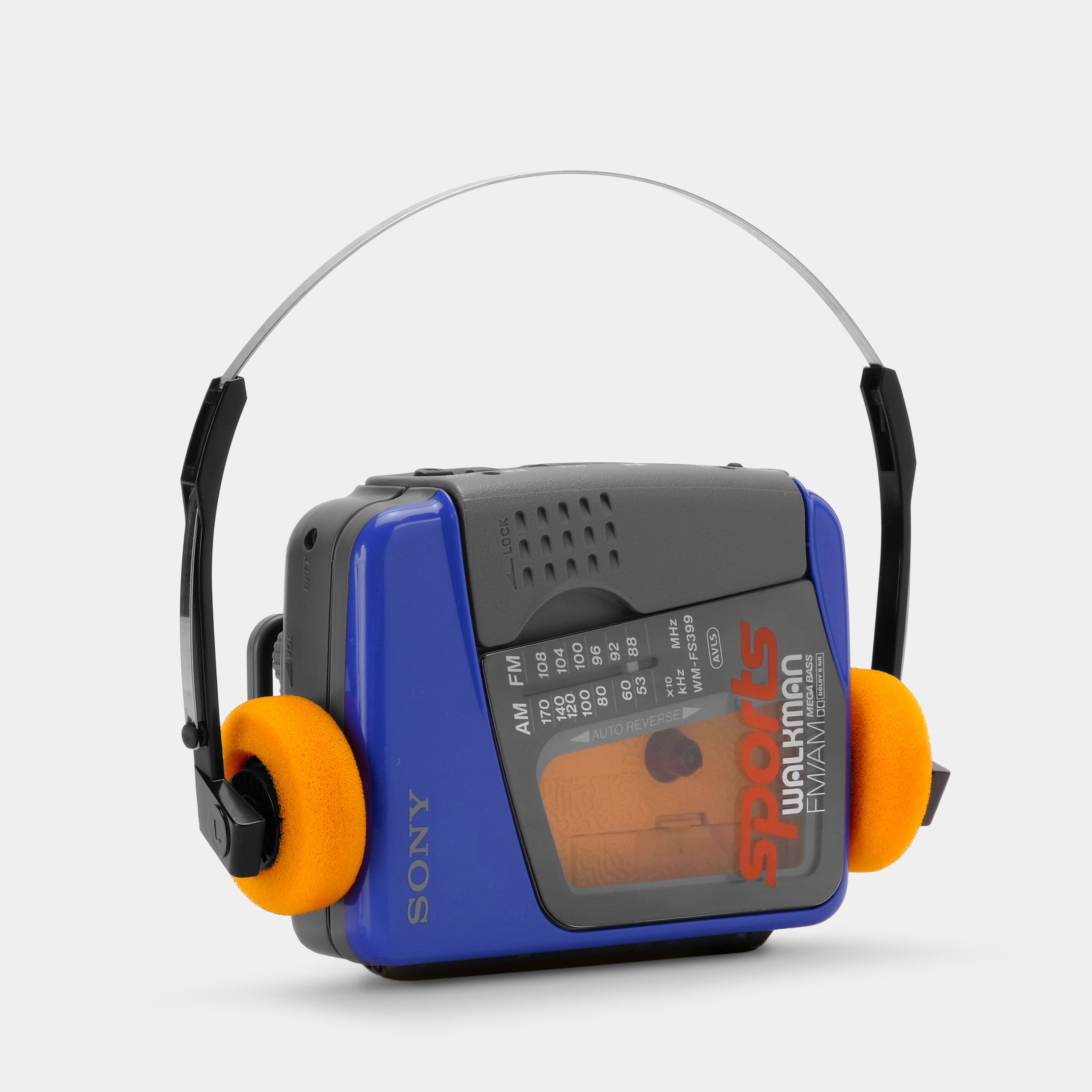 Sony Sports Walkman WM-FS399 AM/FM Portable Cassette Player