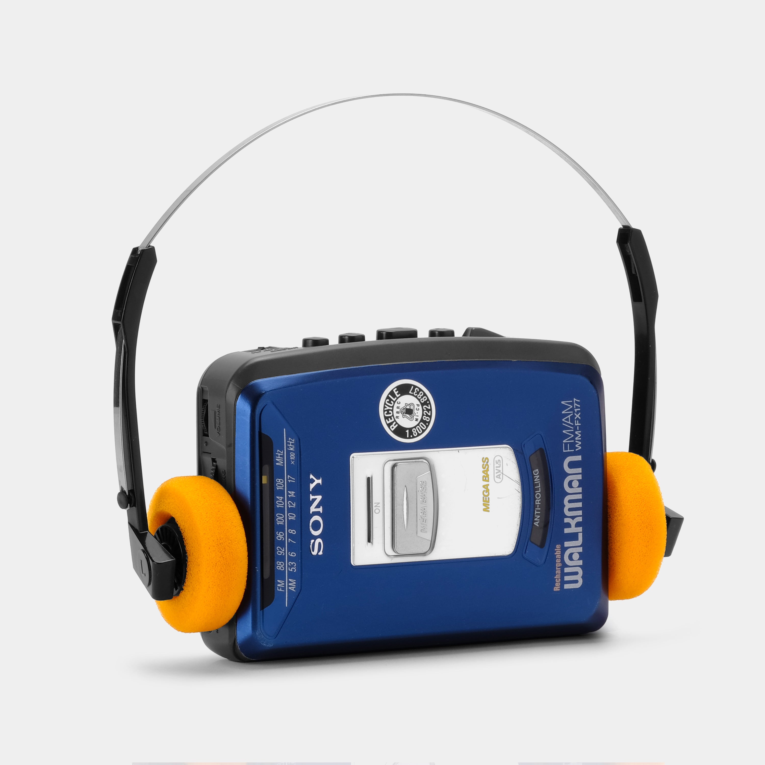 Sony Walkman WM-FX177 AM/FM Portable Cassette Player