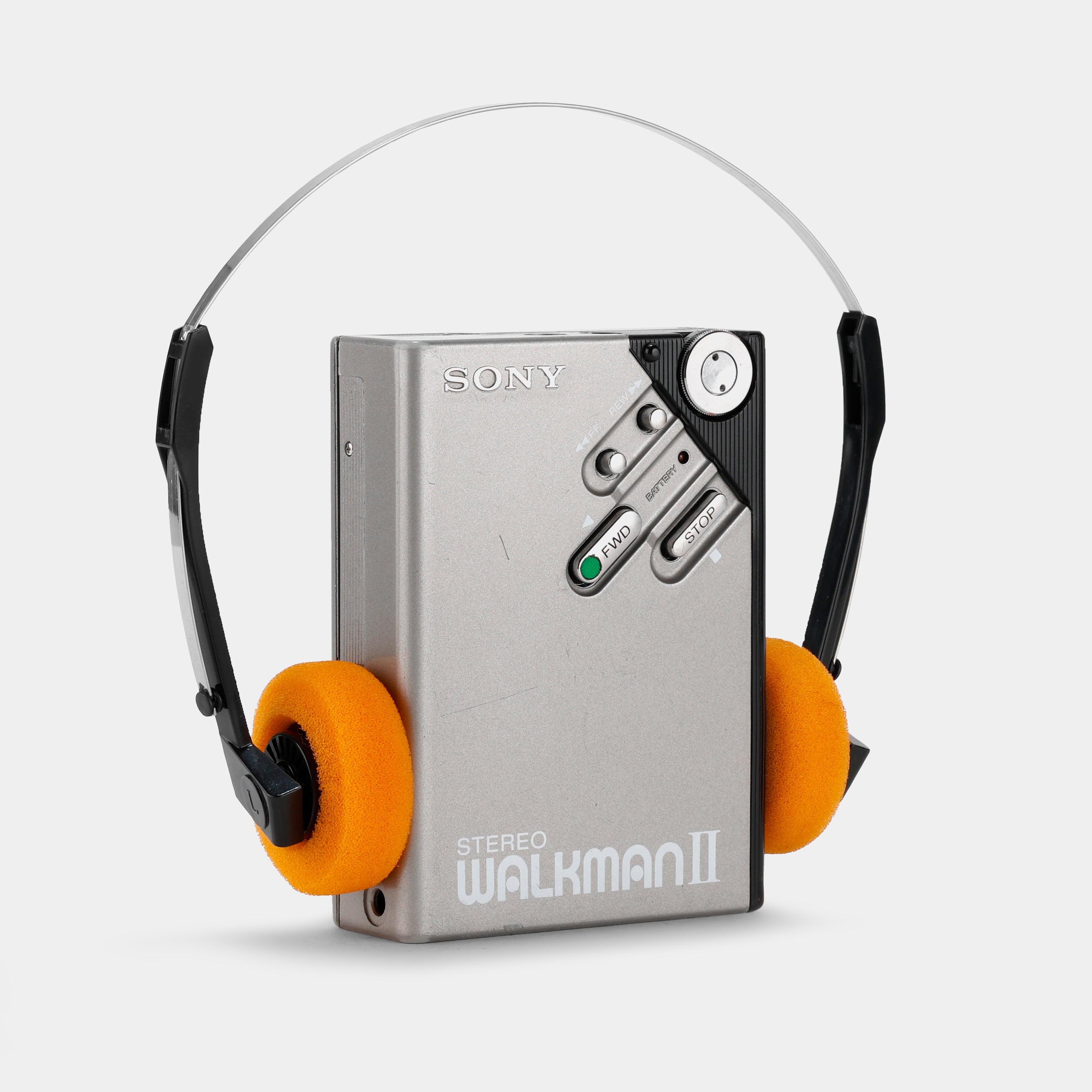 Sony Walkman II WM-2 Silver Portable Cassette Player