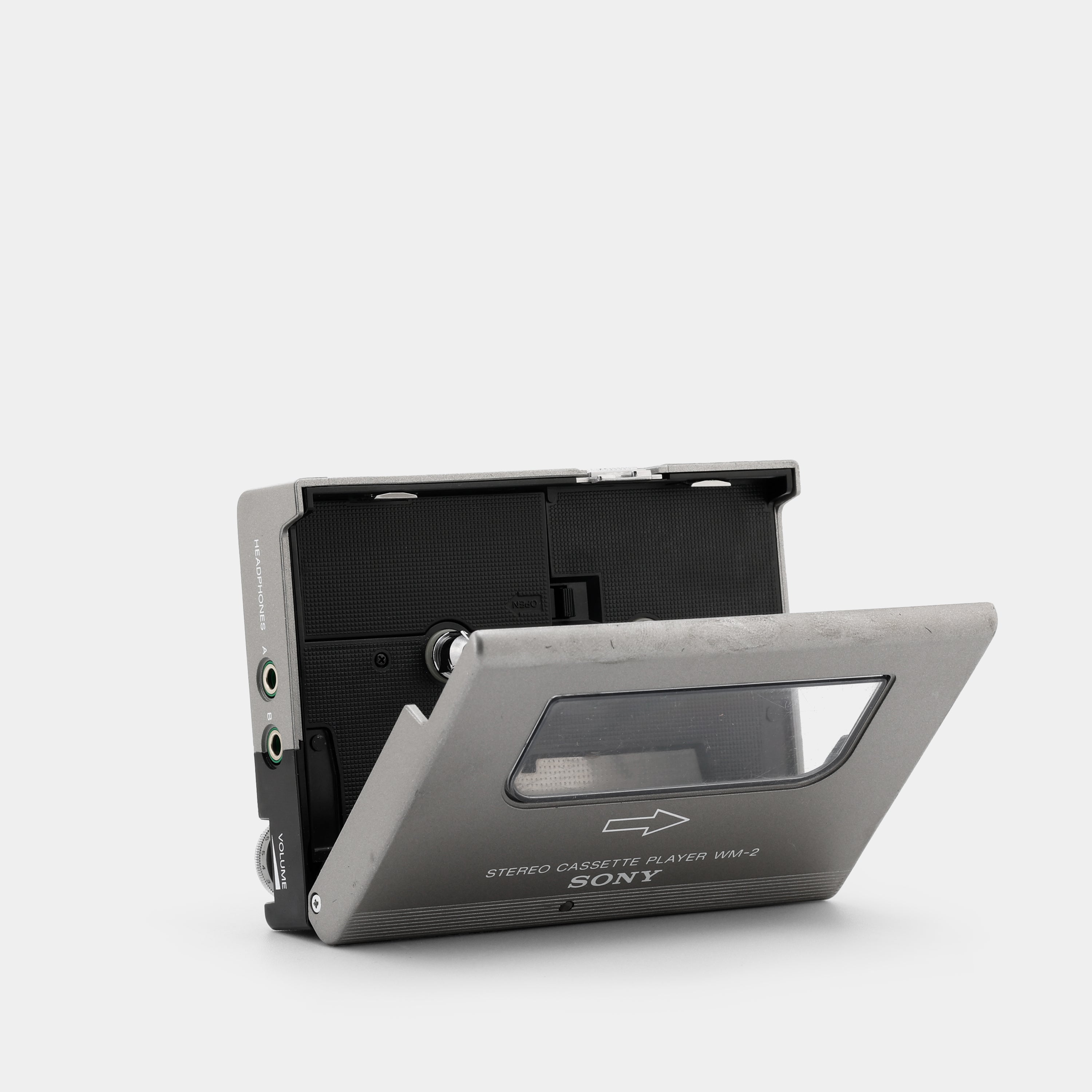 Sony Walkman II WM-2 Silver Portable Cassette Player