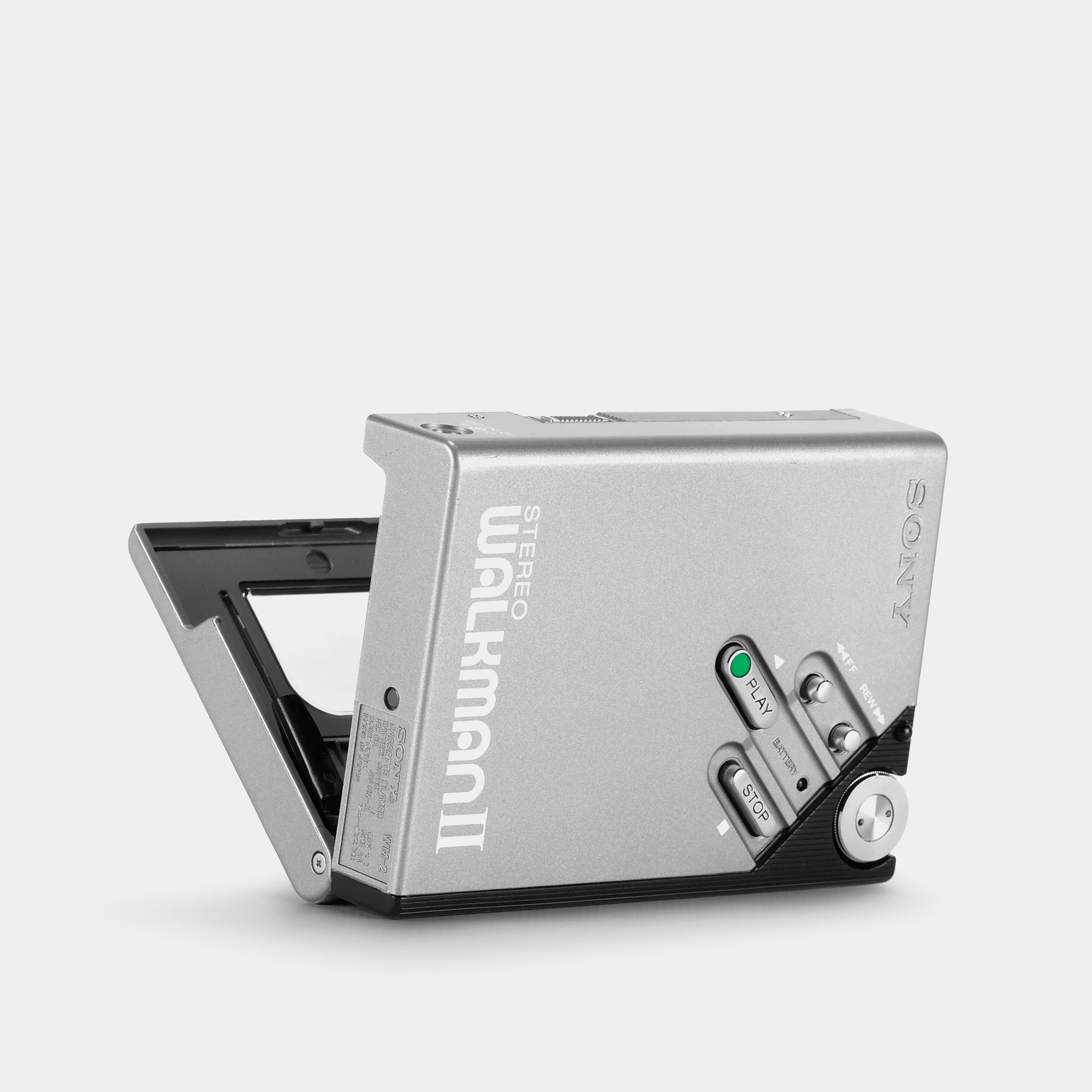 Sony Walkman II WM-2 Silver Portable Cassette Player