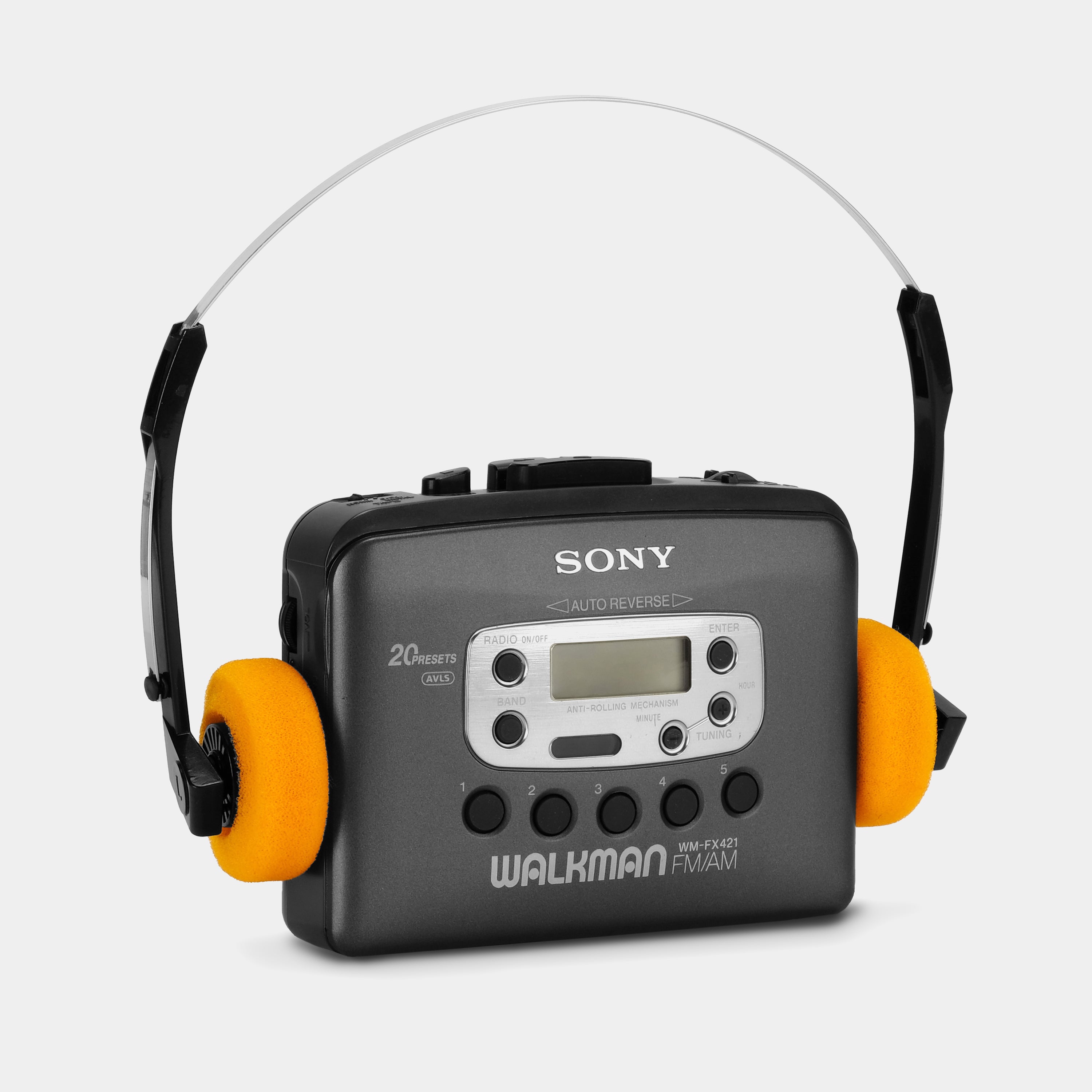 Sony Walkman WM-FX421 Auto Reverse AM/FM Portable Cassette Player