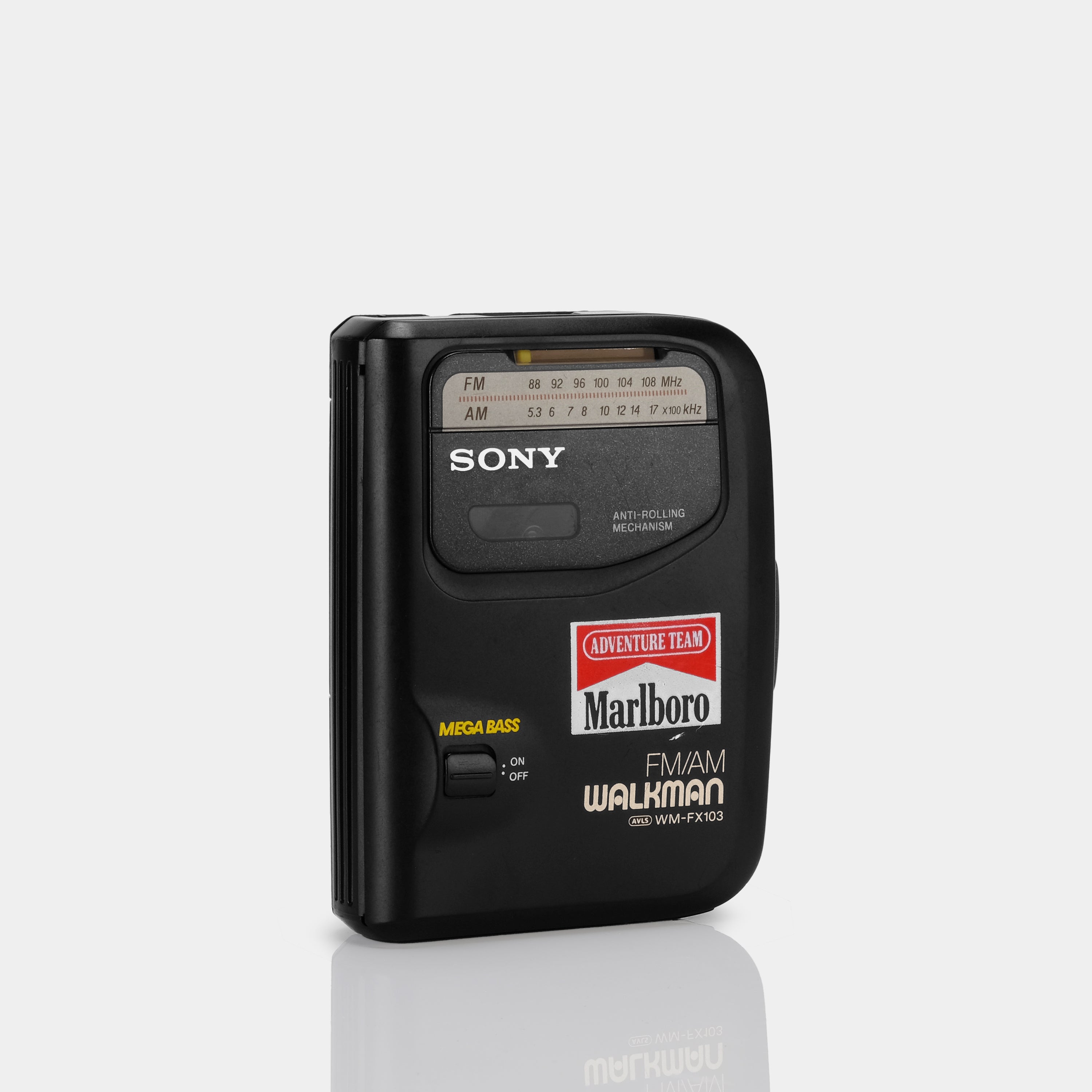 Sony Walkman WM-FX103 AM/FM Marlboro Portable Cassette Player