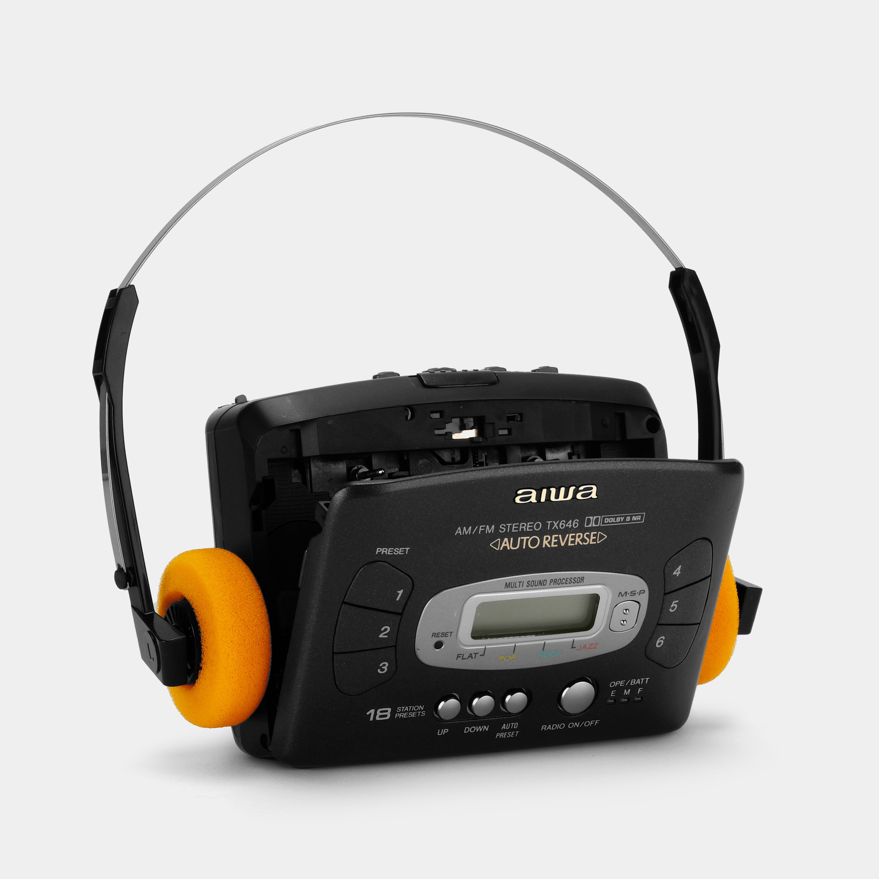 Aiwa TX646 AM/FM Portable Cassette Player