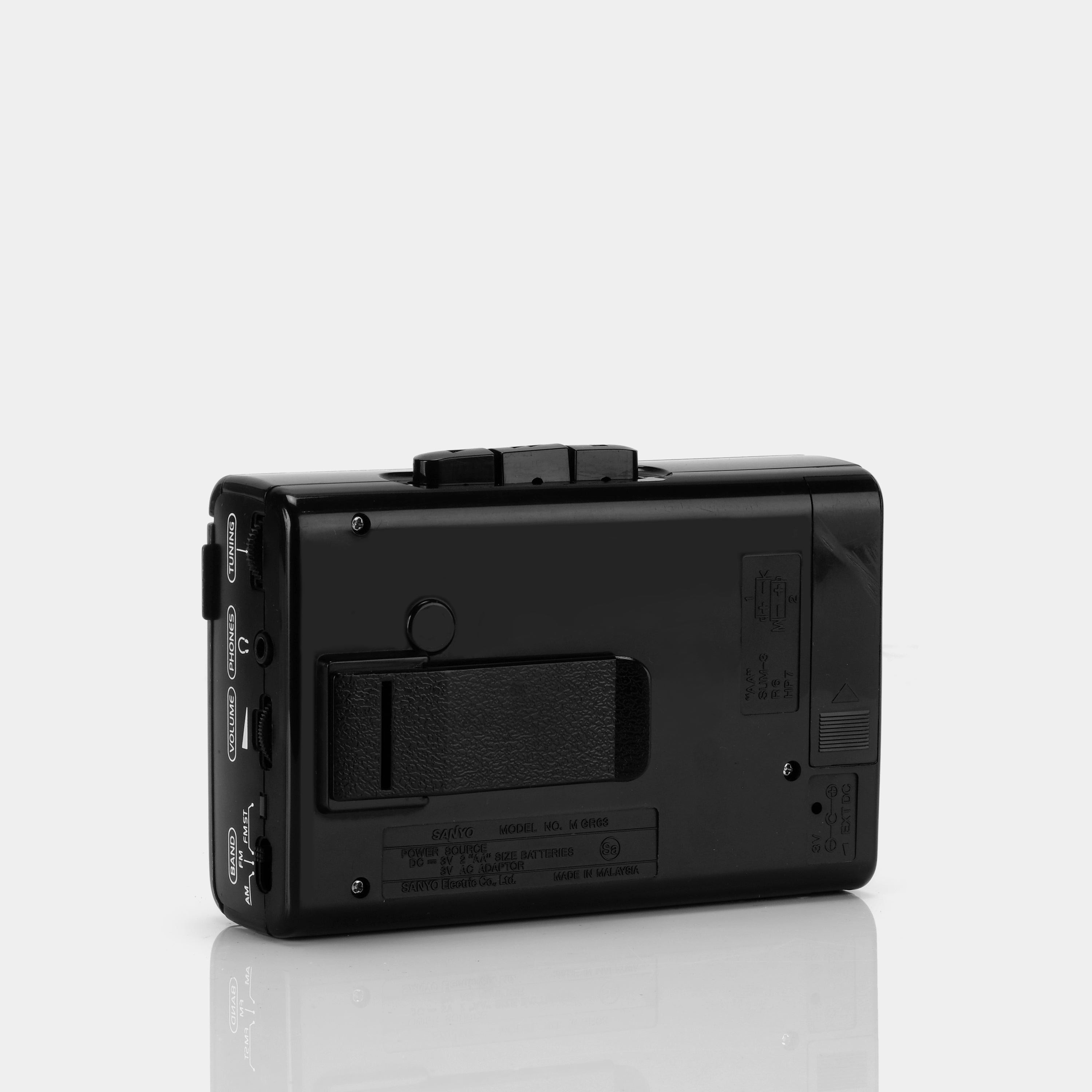 Sanyo MGR63 Stereo AM/FM Portable Cassette Player