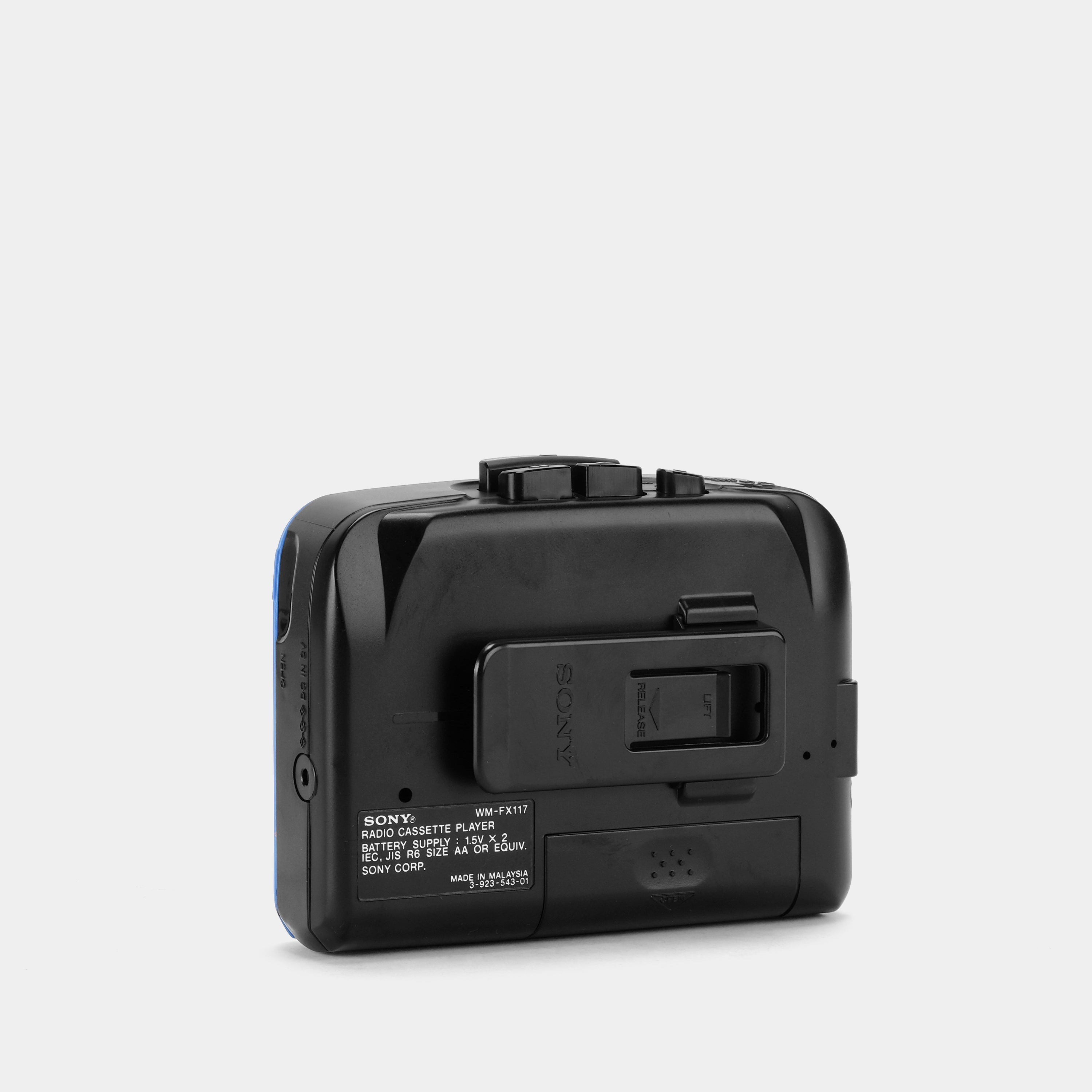 Sony Walkman WM-FX117 AM/FM Blue Portable Cassette Player